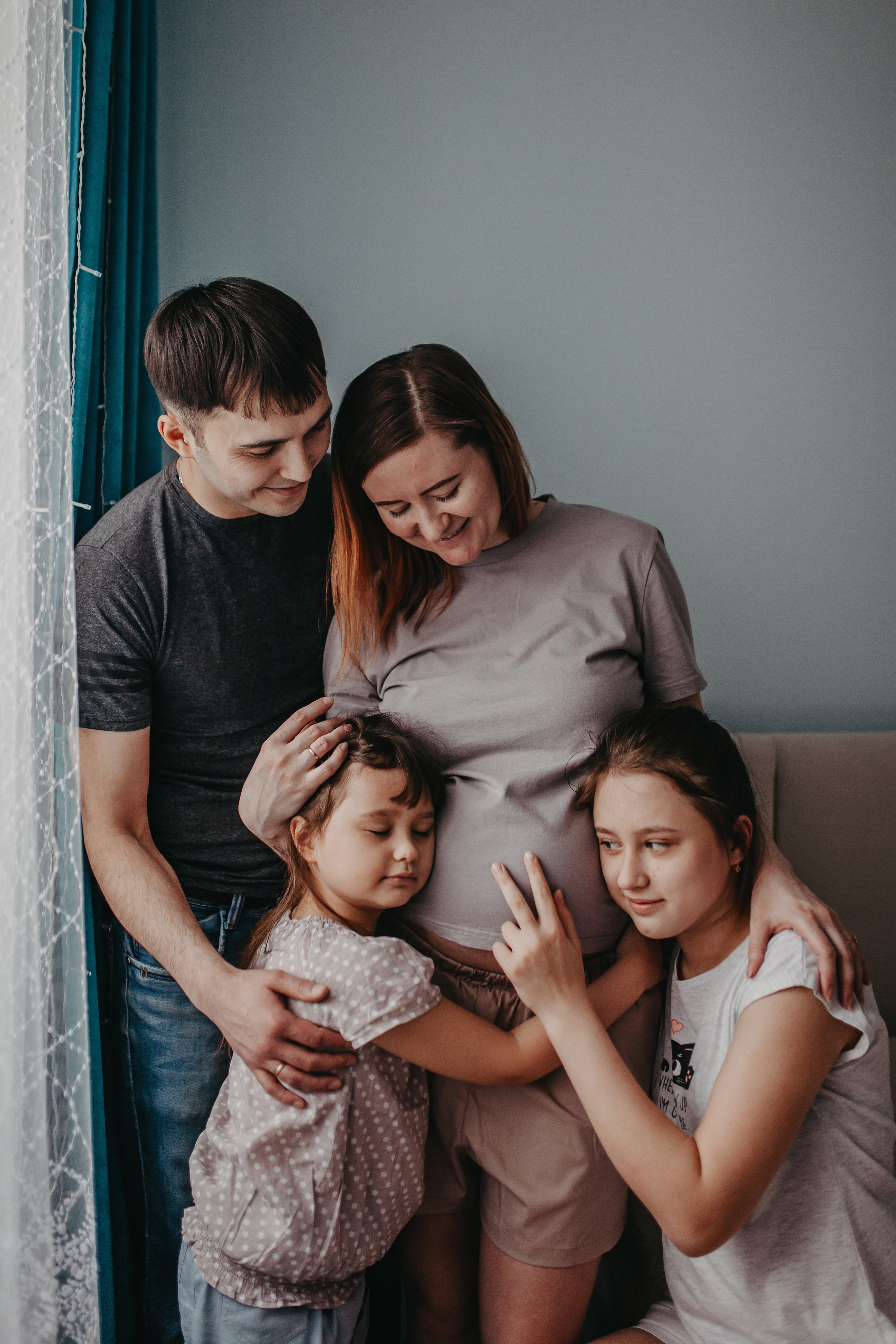 Беременность. Домашняя история. Фотограф Шелудкова Яна, город Тюмень