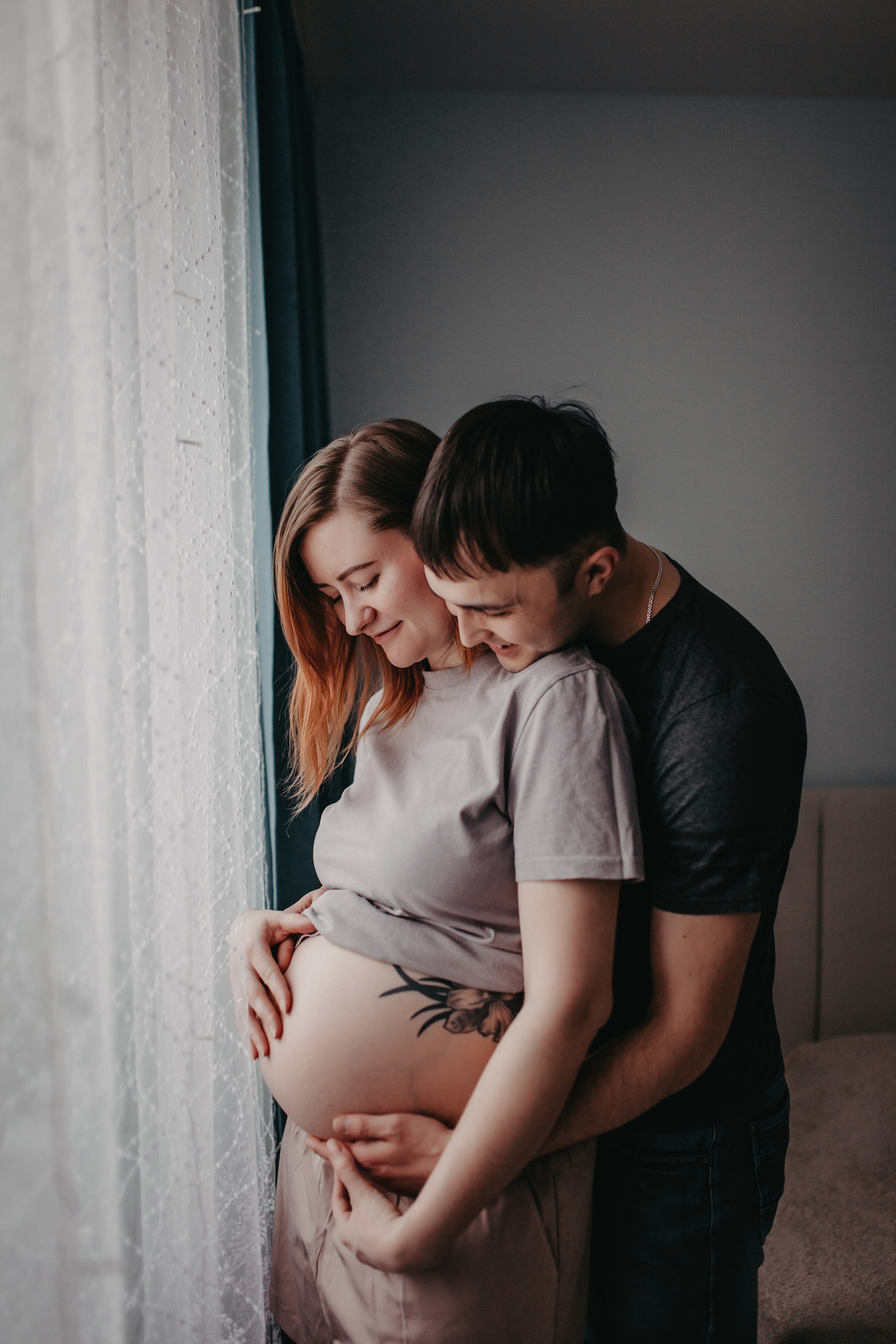 Беременность. Домашняя история. Фотограф Шелудкова Яна, город Тюмень