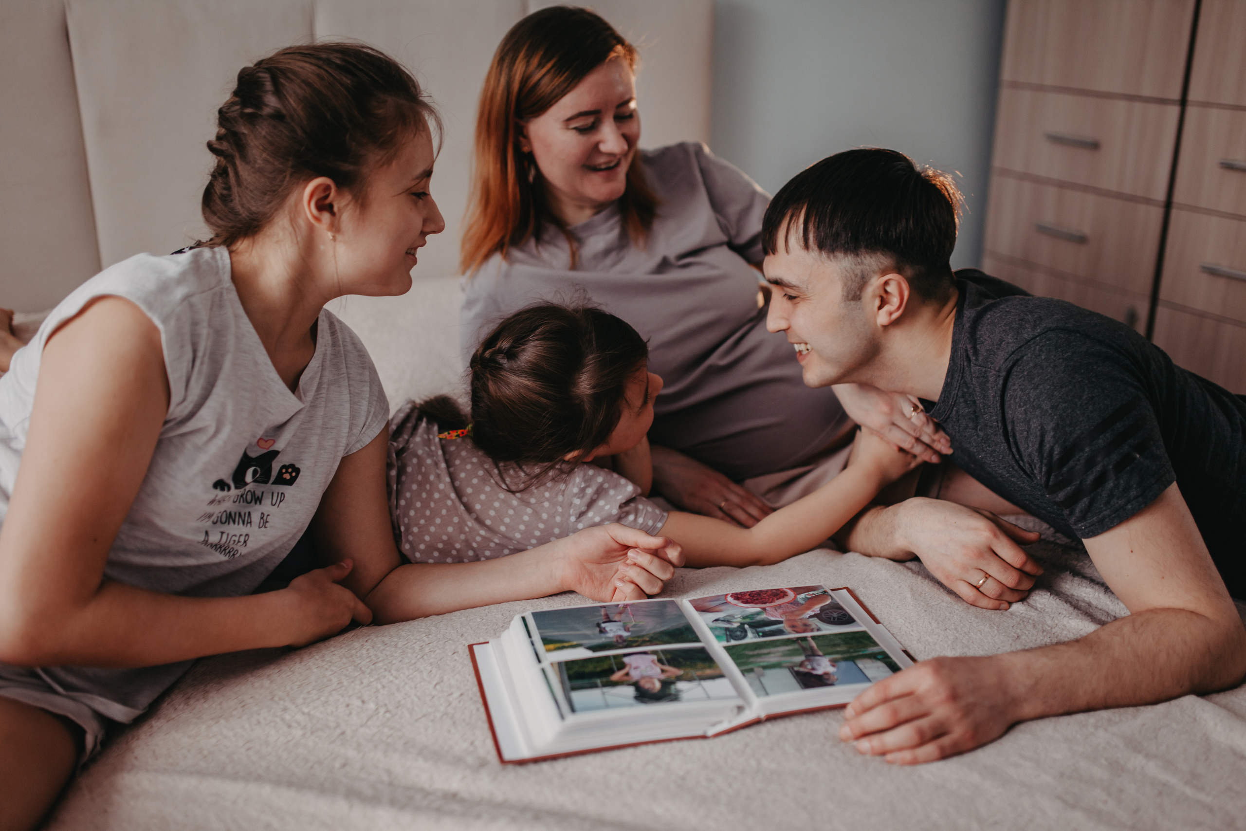 Беременность. Домашняя история. Фотограф Шелудкова Яна, город Тюмень