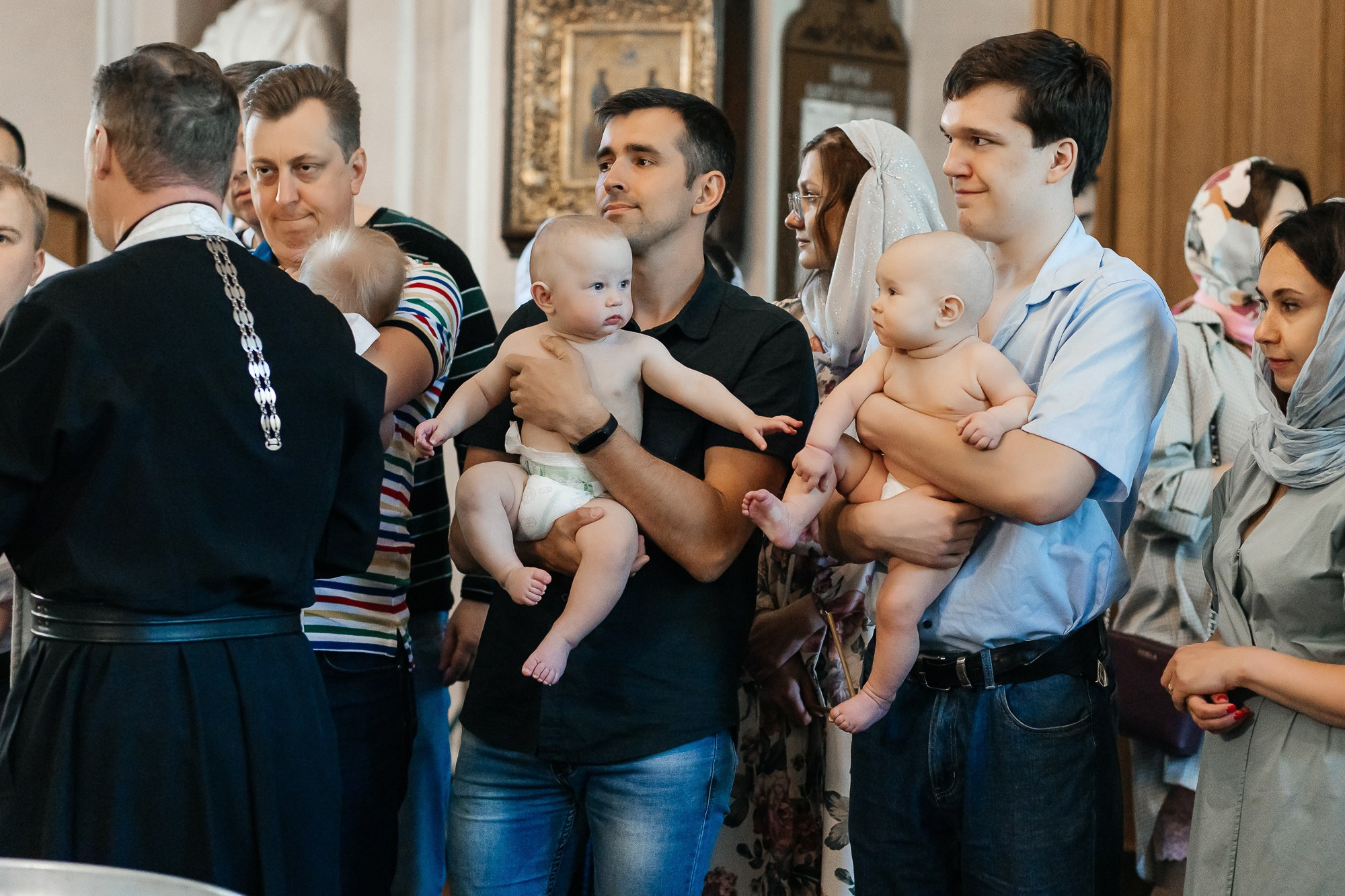 Таинство крещения Дмитрия (28 мая 2023). Свадебный и семейный фотограф Крамар Наталья
