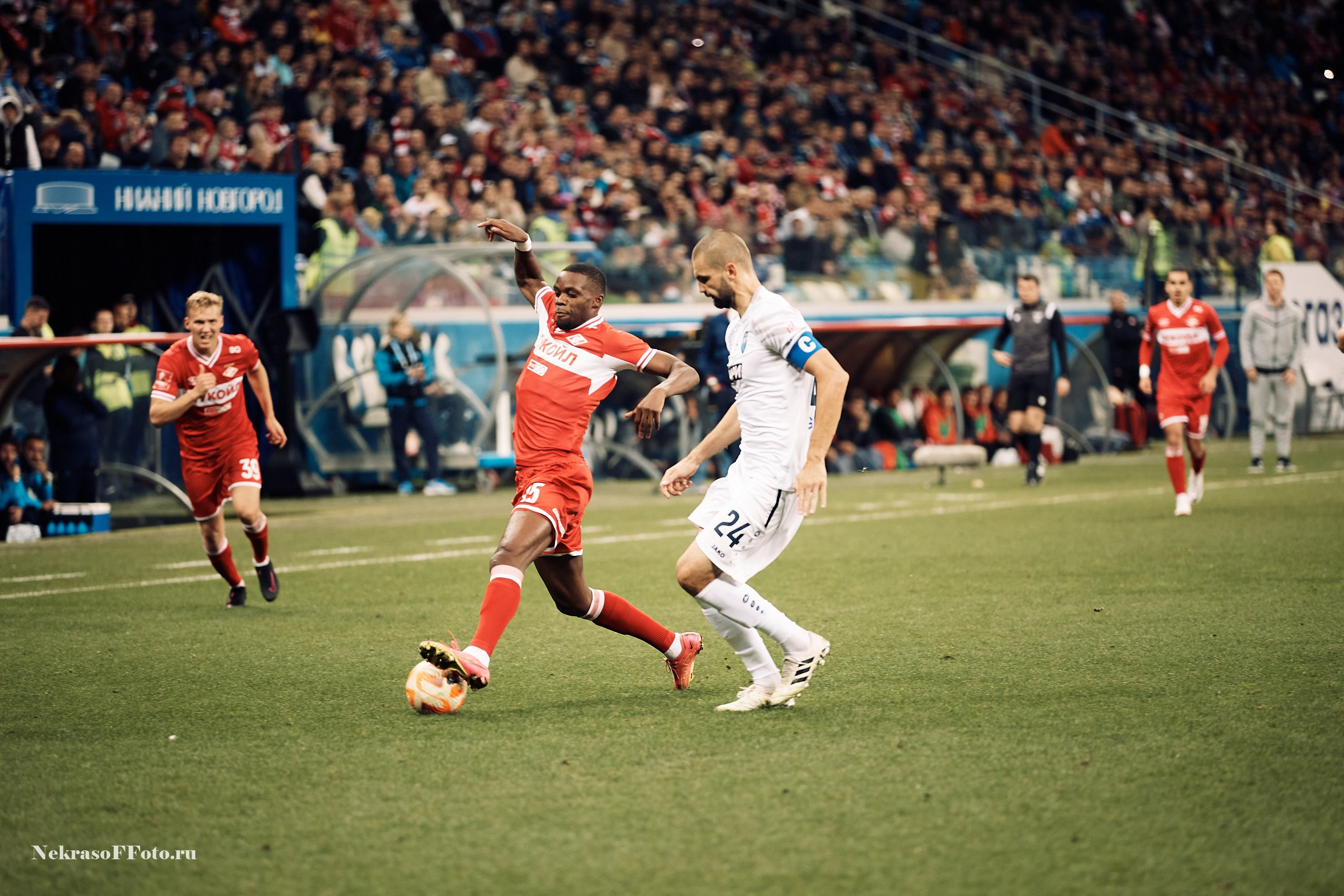 РПЛ ФК Пари НН- ФК Спартак. Спортивный фотограф Некрасов Денис