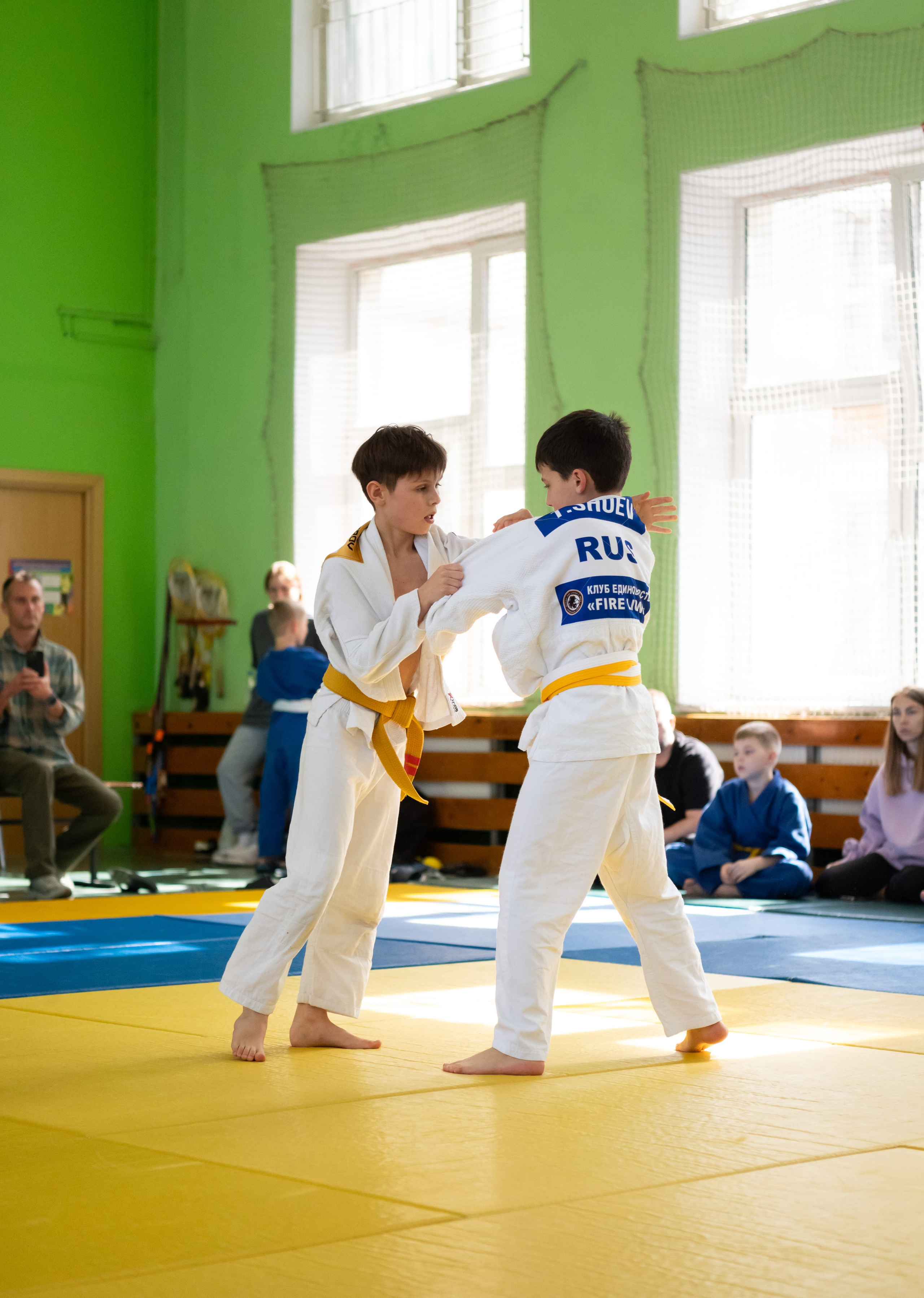 Спортивные соревнования по Дзюдо. Детский и семейный фотограф г. Москва Оксана Катаджи