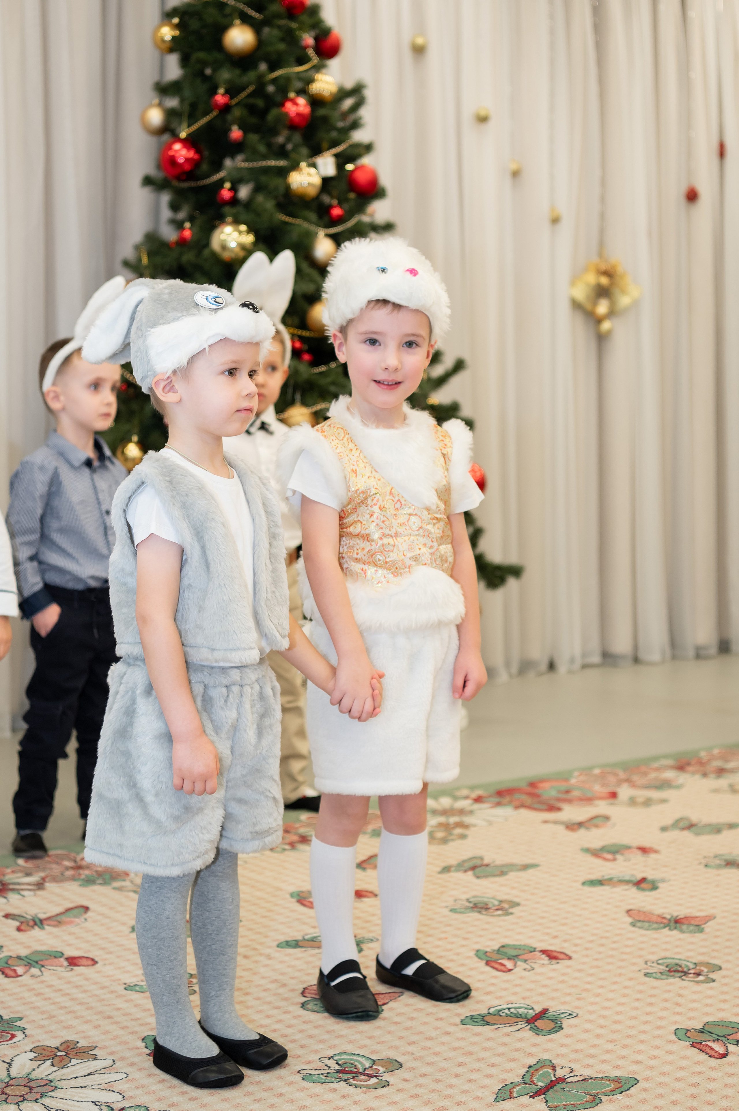 Новогодний утренник в детском саду. Детский и семейный фотограф г. Москва Оксана Катаджи