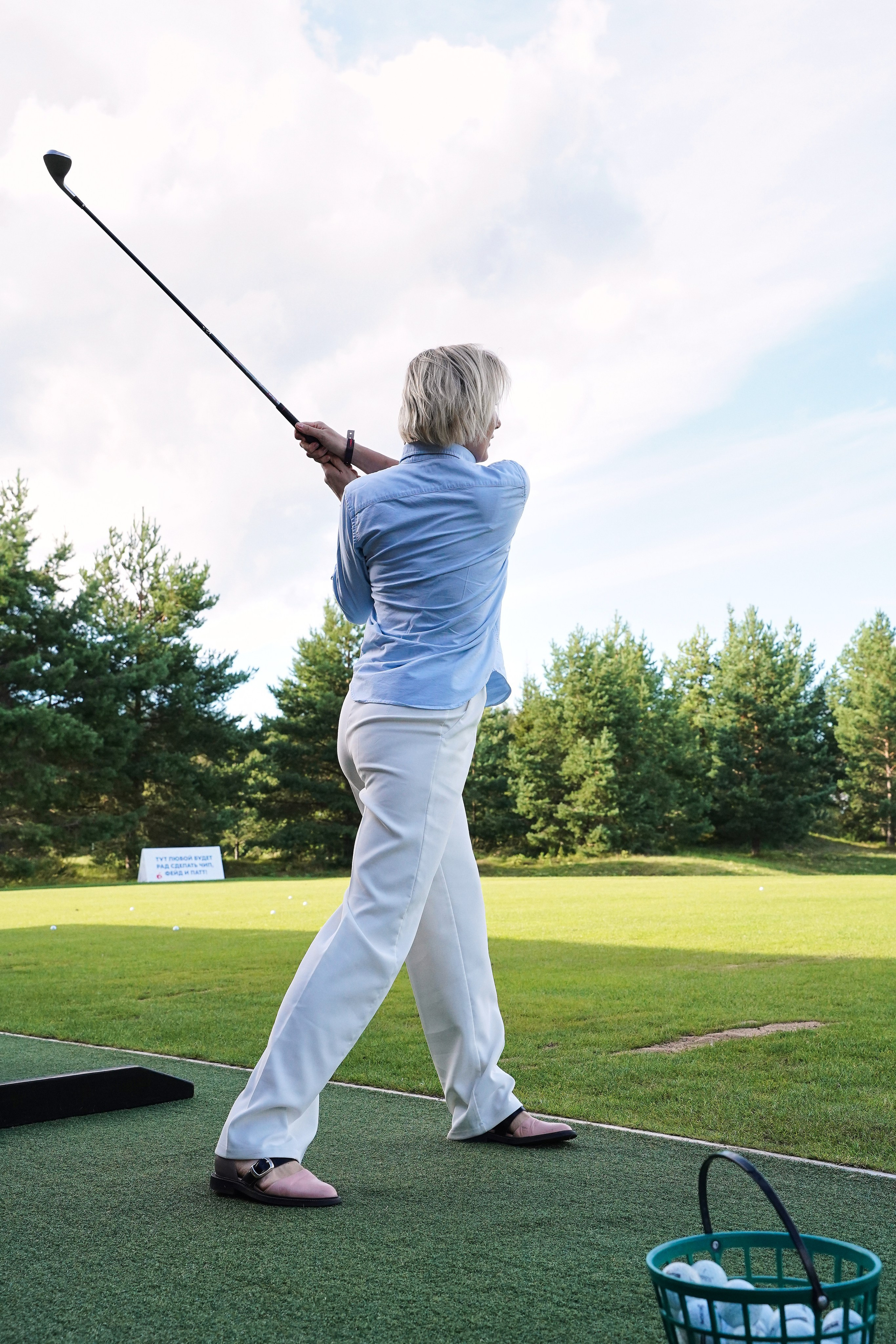 Гольф Пестово X OLIMBET. Фотограф