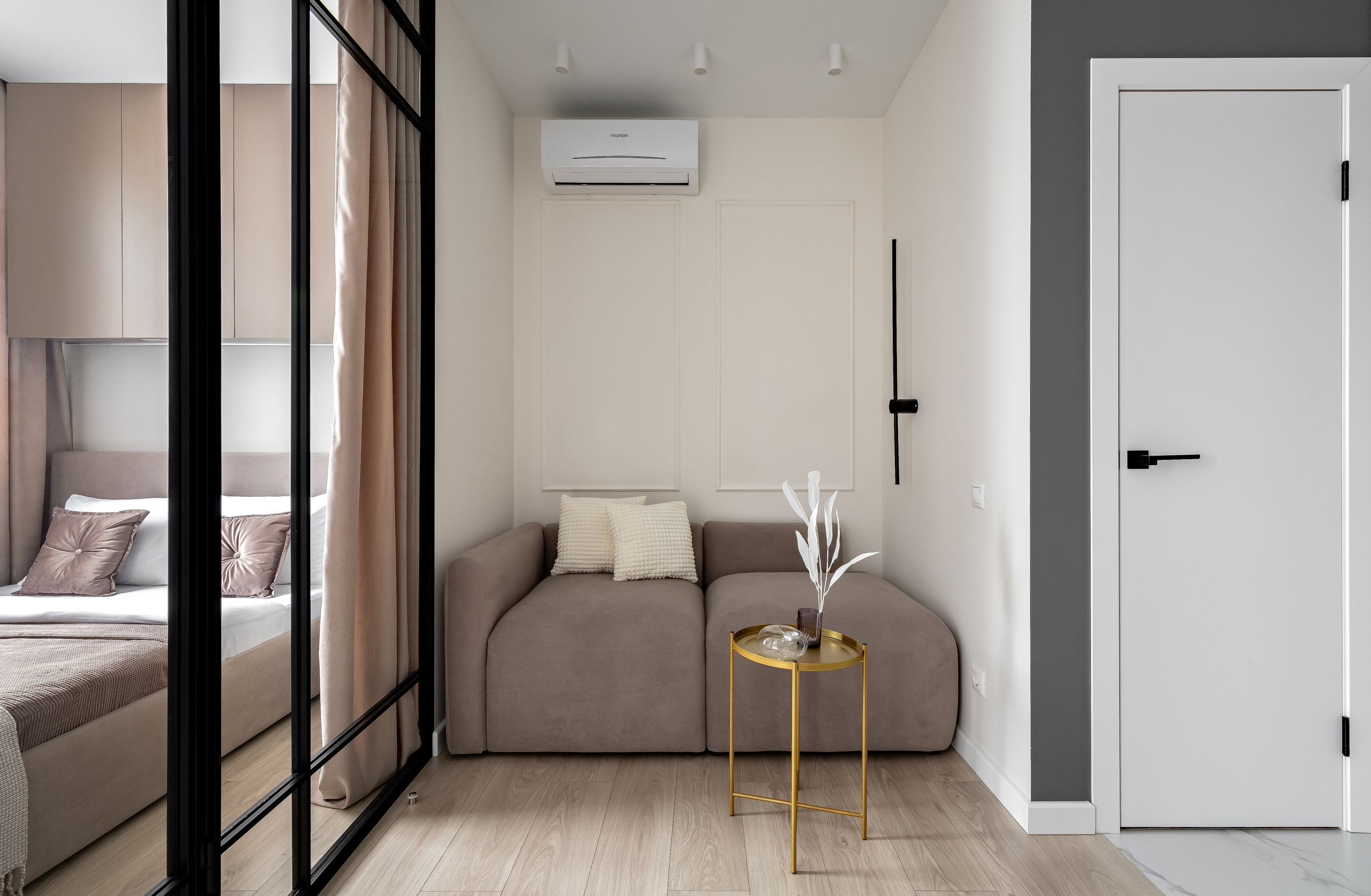 Переделанная 1-ком. квартира в Адыгее. Проект Елизаветы Горбуновой. Интерьерный фотограф в Краснодарском крае Светлана Шурлова