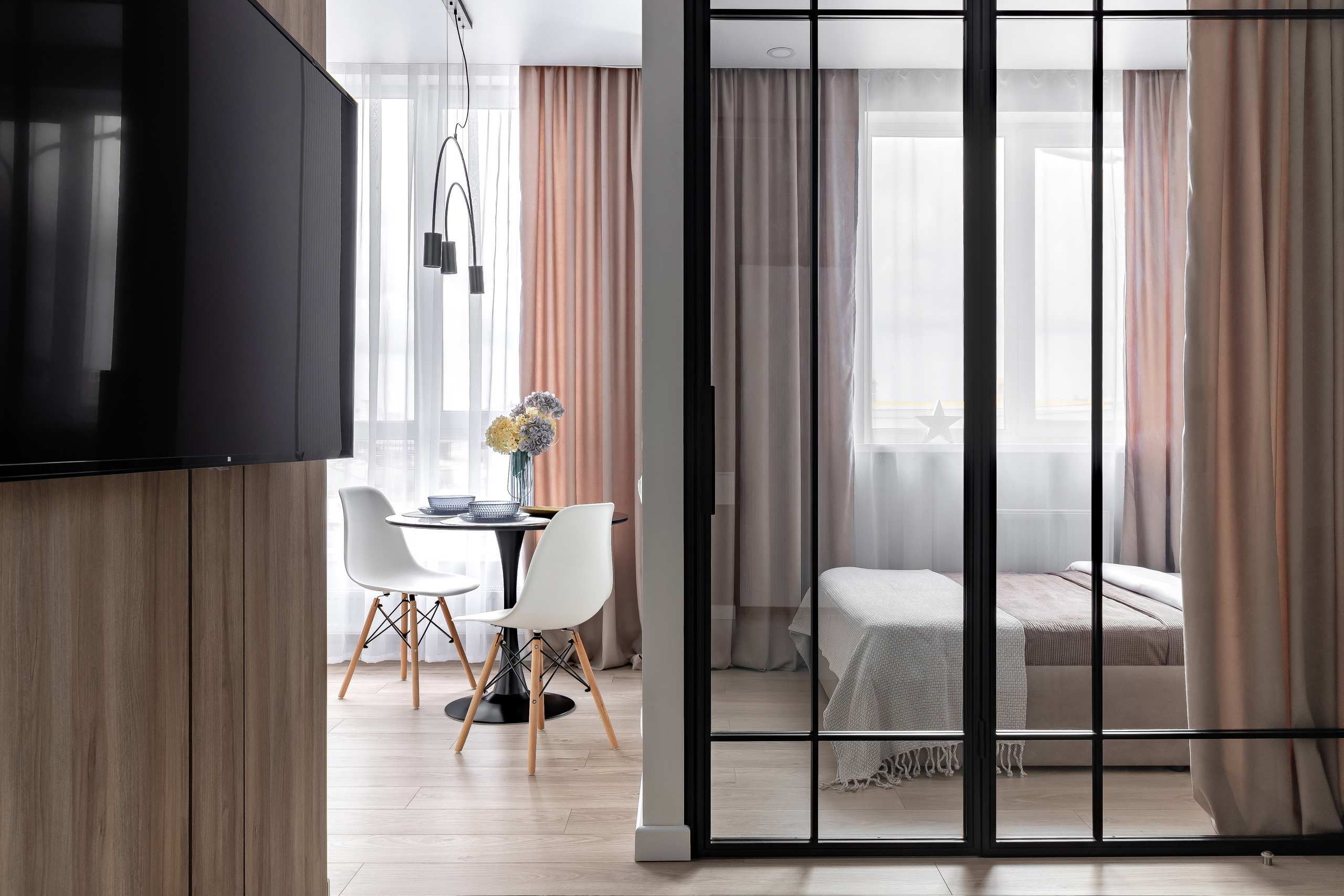 Переделанная 1-ком. квартира в Адыгее. Проект Елизаветы Горбуновой. Интерьерный фотограф в Краснодарском крае Светлана Шурлова