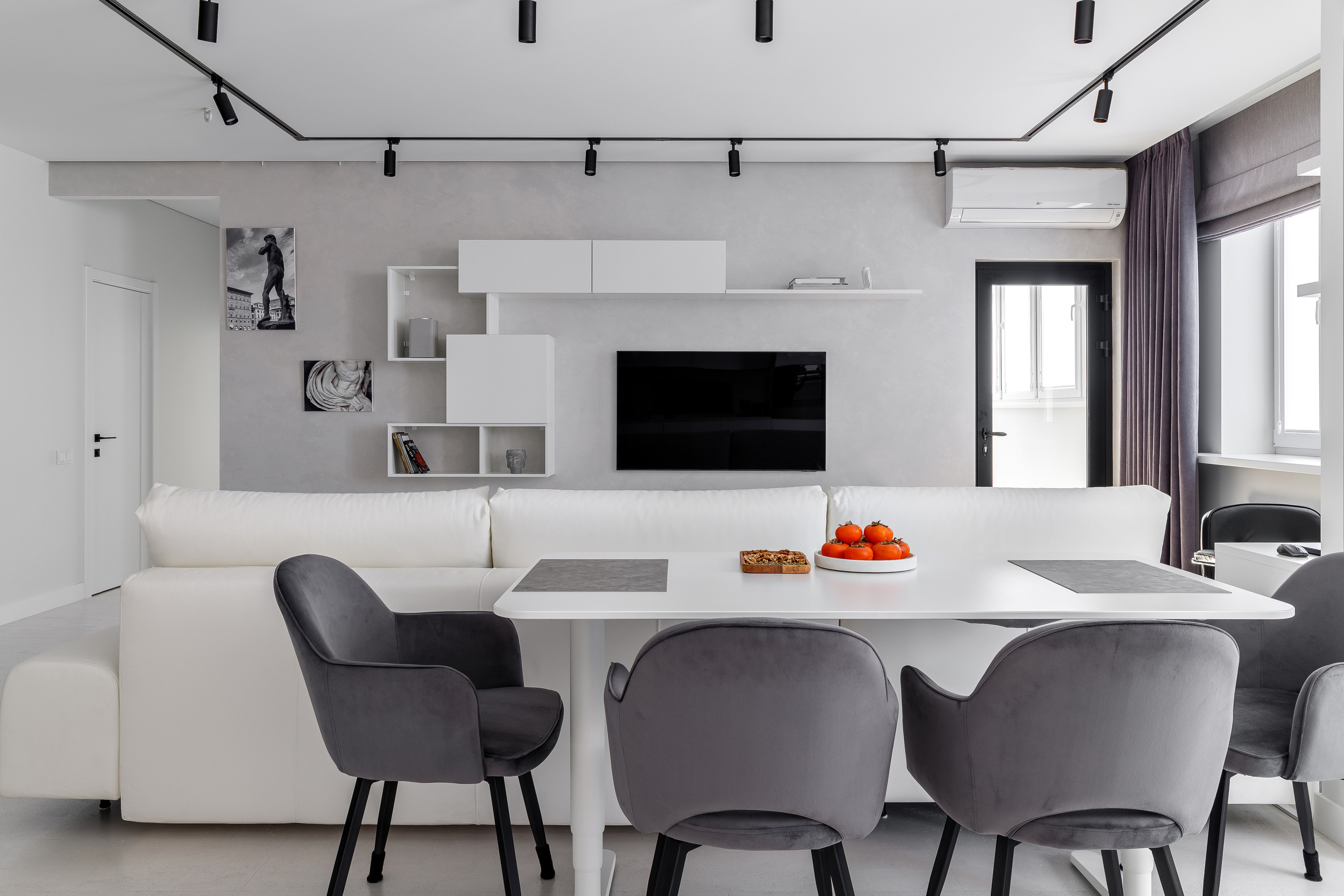 «Белая» квартира по проекту Кристины Минасян. г. Краснодар. Интерьерный фотограф в Краснодарском крае Светлана Шурлова