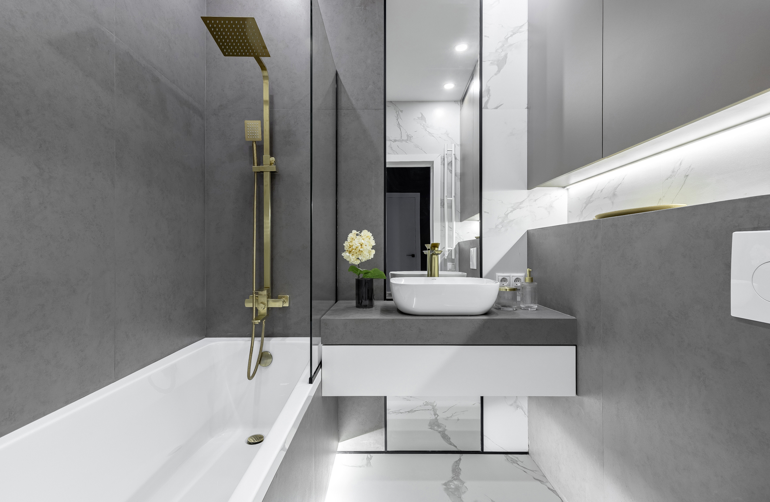 Переделанная 1-ком. квартира в Адыгее. Проект Елизаветы Горбуновой. Интерьерный фотограф в Краснодарском крае Светлана Шурлова