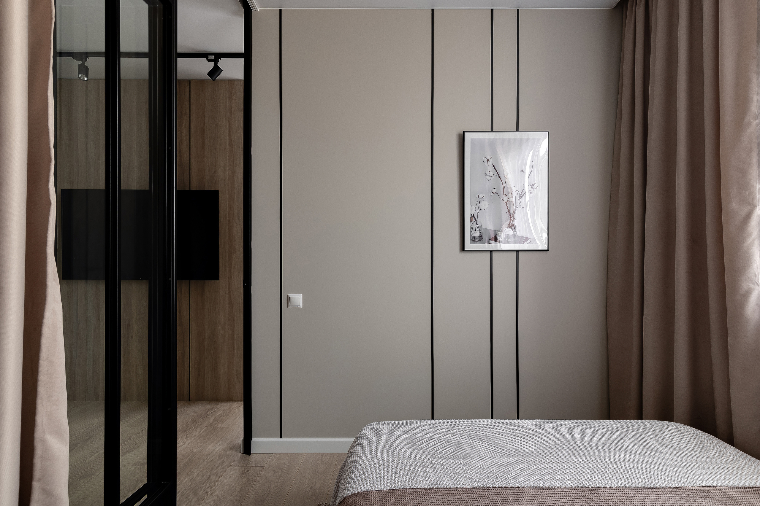 Переделанная 1-ком. квартира в Адыгее. Проект Елизаветы Горбуновой. Интерьерный фотограф в Краснодарском крае Светлана Шурлова