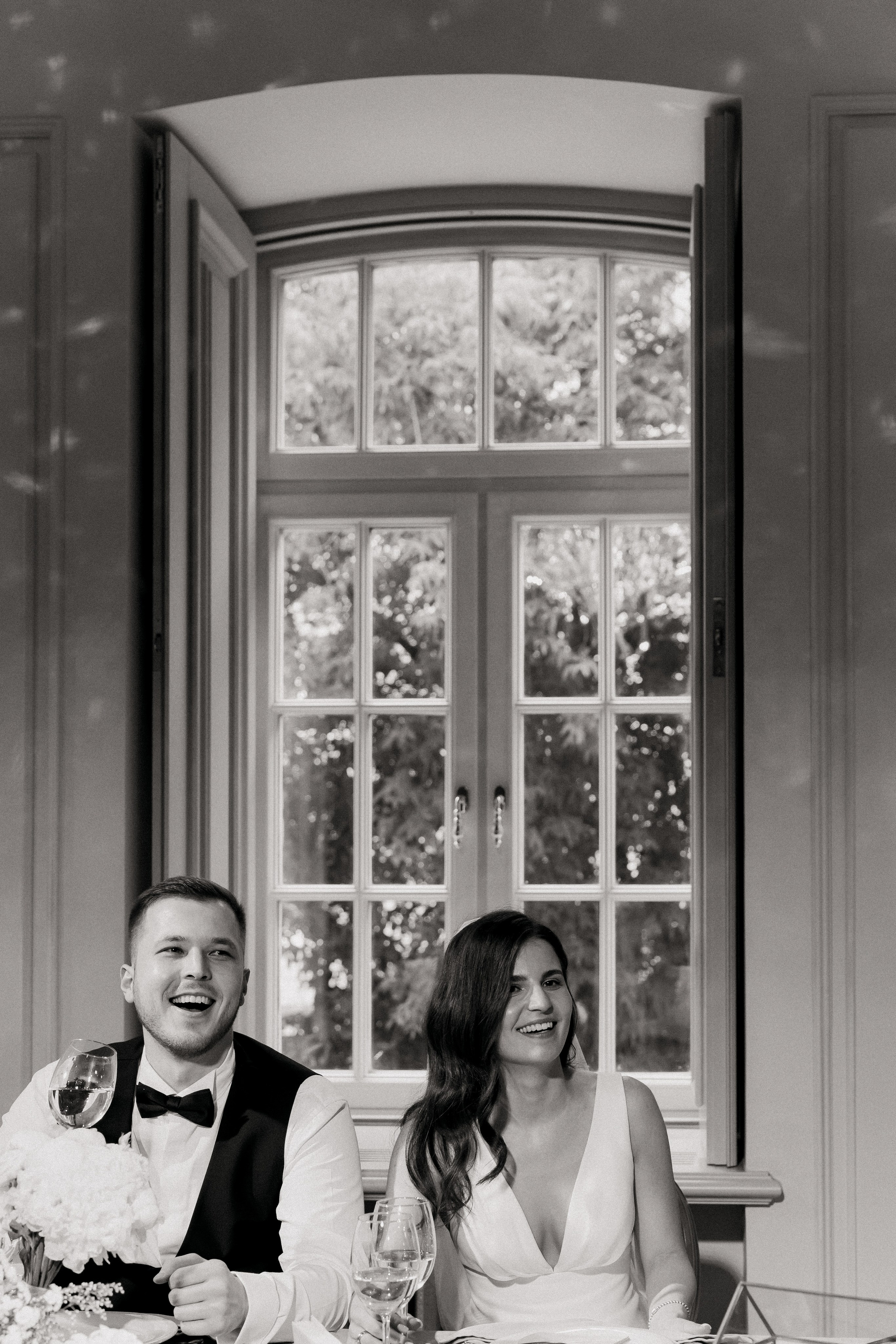 Свадебный ужин в Ресторане Michel на Красной Пресне. Свадебный фотограф в Москве и Санкт-Петербурге Денис Ходюков