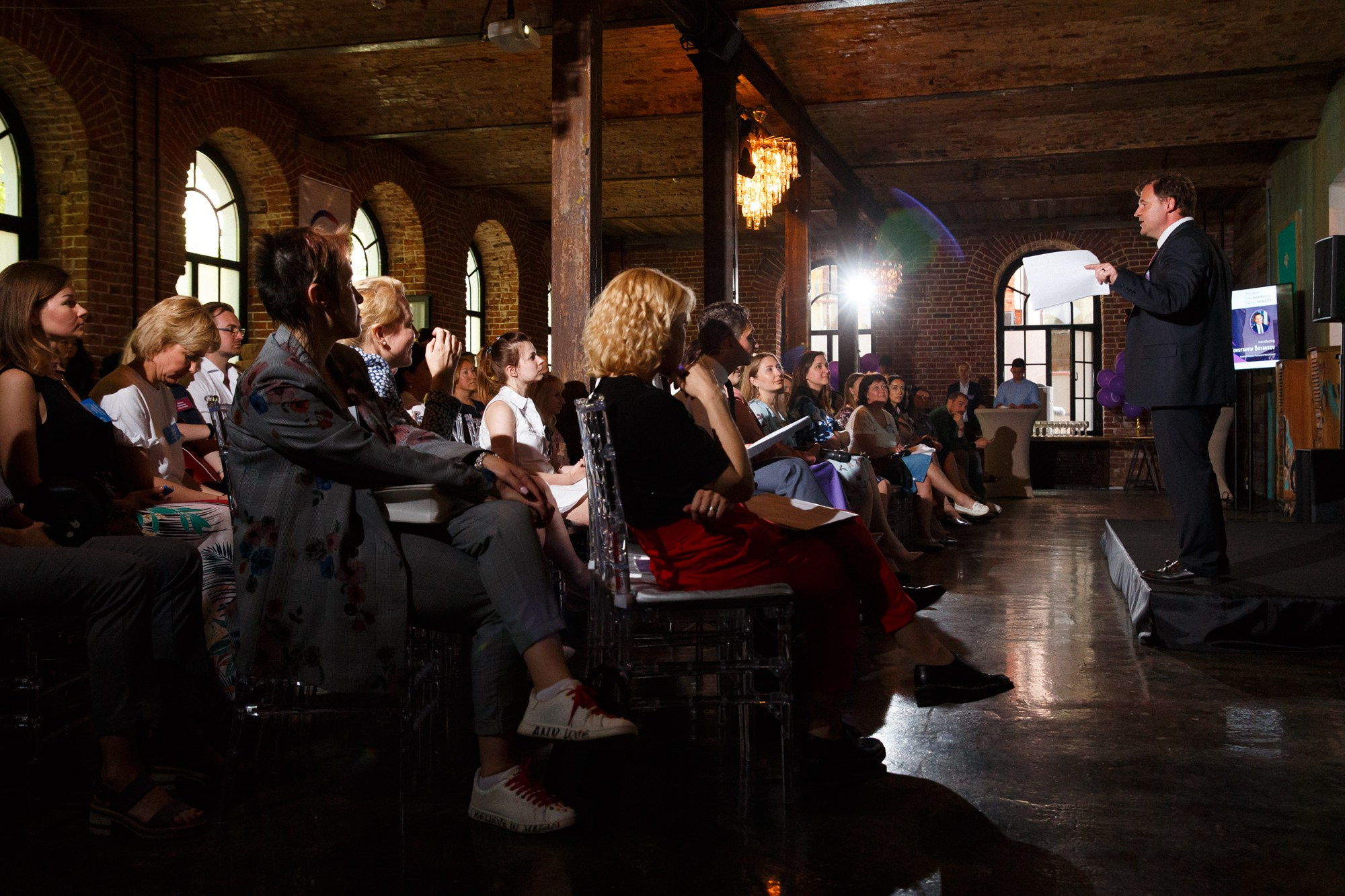 Конференция Antal Russiа. Рабочая сторона — бизнес портрет и репортаж в Санкт-Петербурге