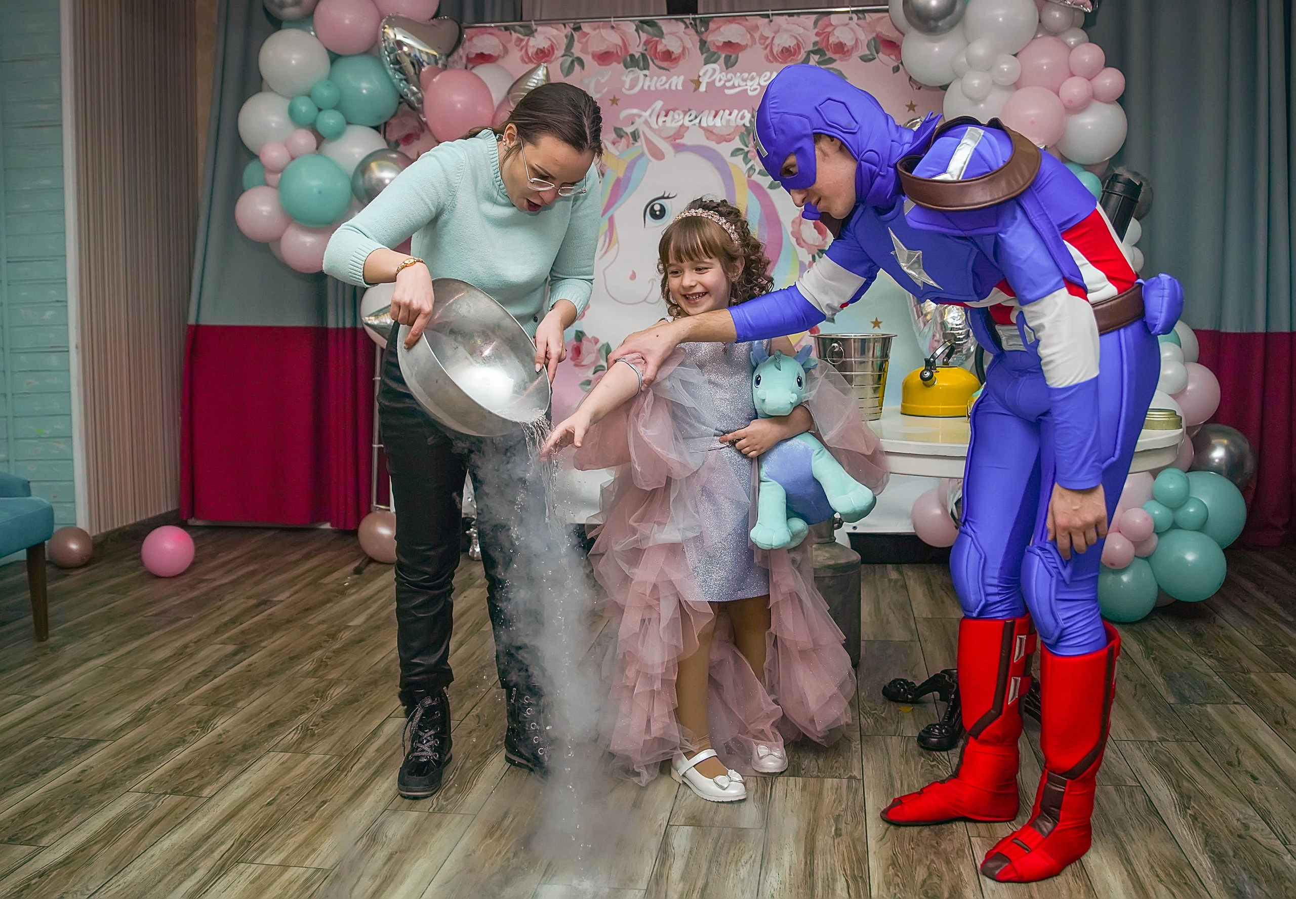 День рождения единорог. Семейный и детский фотограф в Нижнем Новгороде