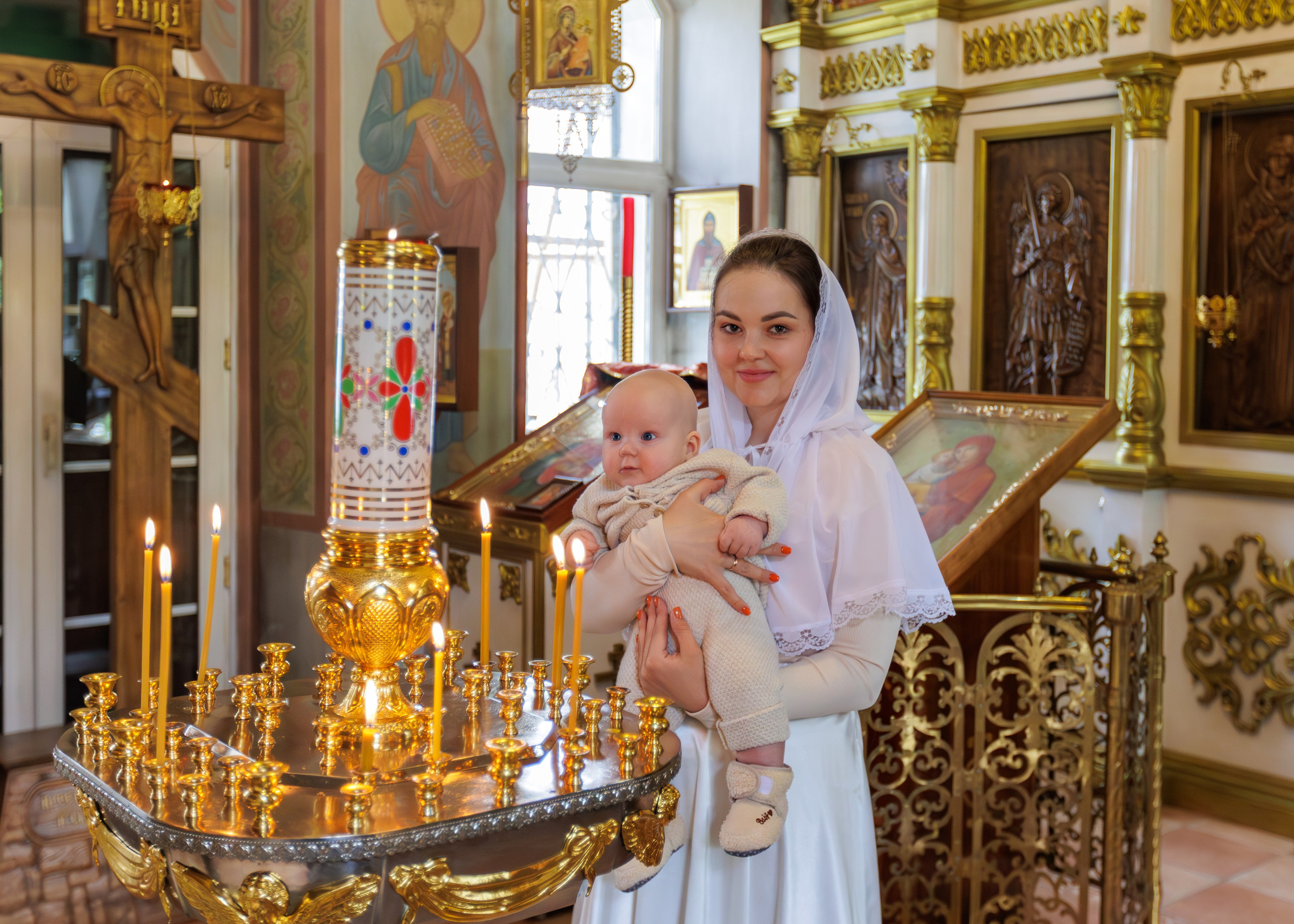 Фотограф на крещение Щербинка, Троицк, Подольск. Семейный и детский фотограф в Москве Юлия