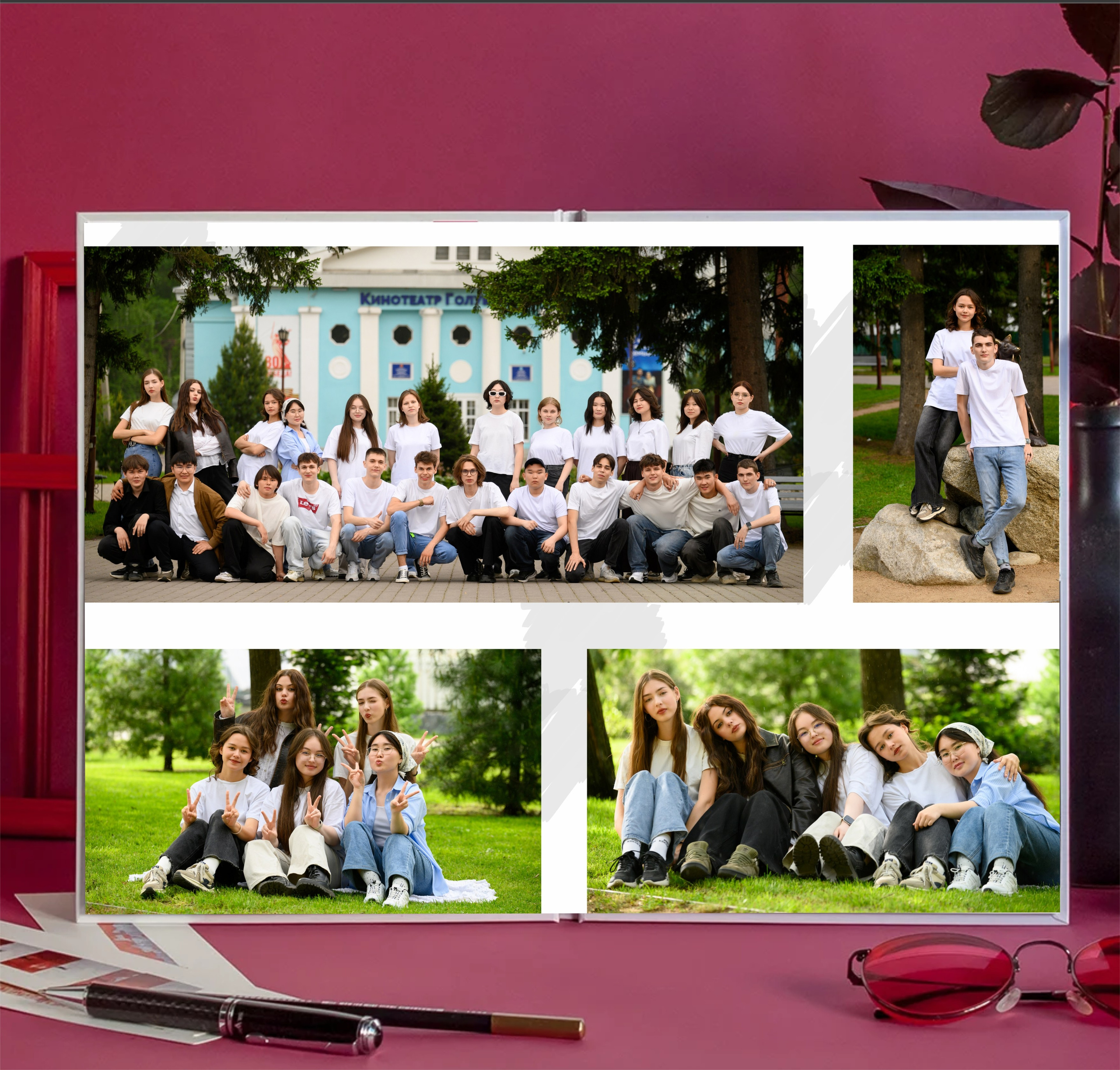 Выпускной альбом «Премиум». Фотоальбомы для выпускников школ и детских садов в Республике Алтай и за её пределами