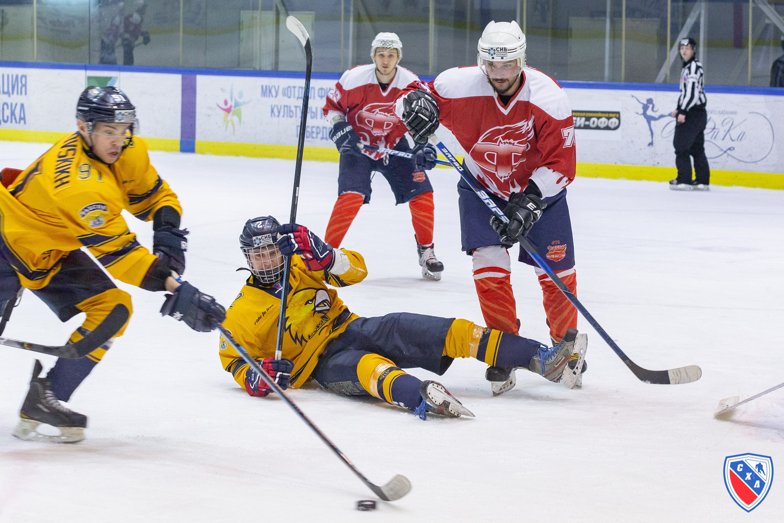 Хоккей. Фотограф Комаров Сергей