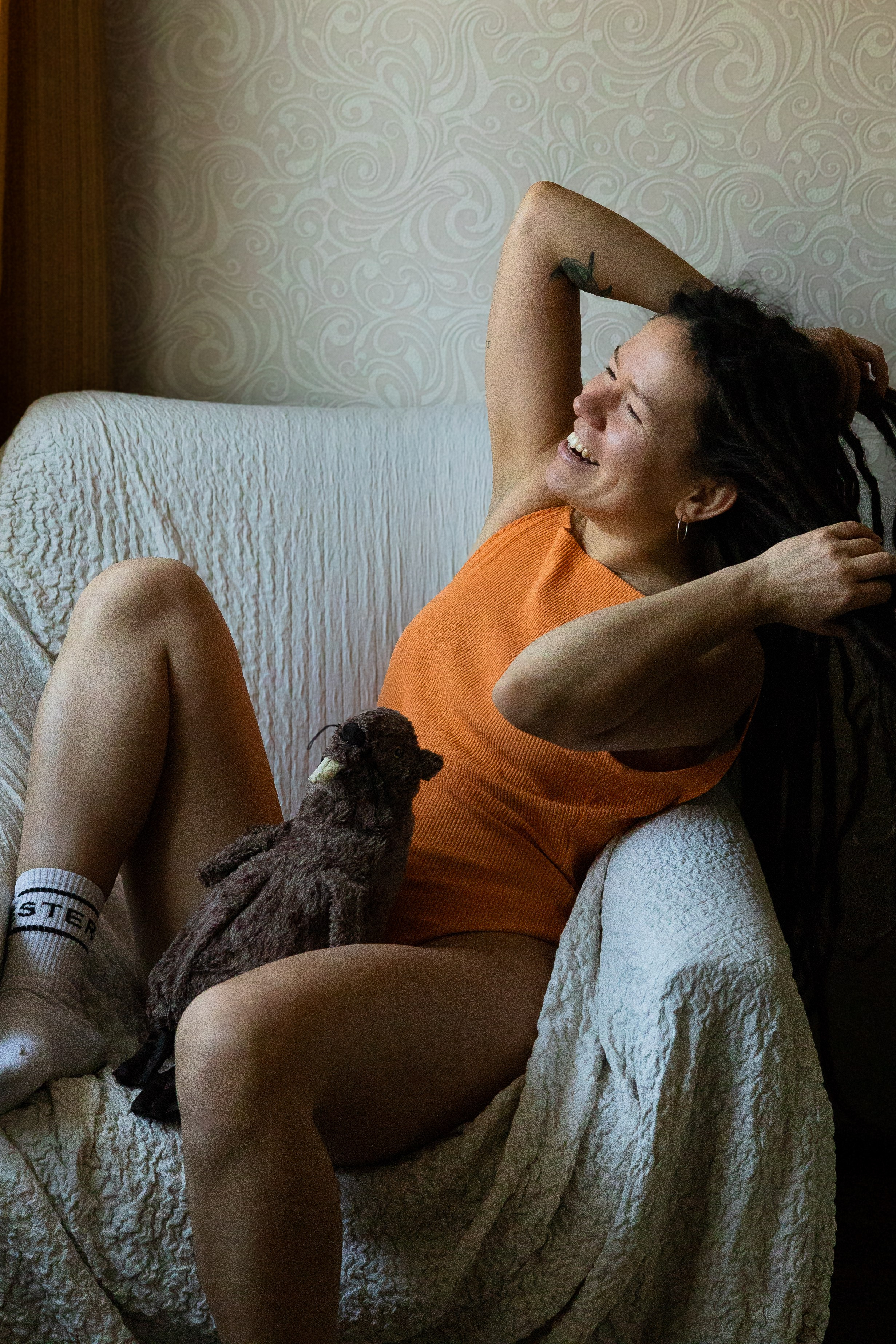 Домашняя фотосессия Даша. Портретный фотограф в Нижнем Новгороде Елена Ханова