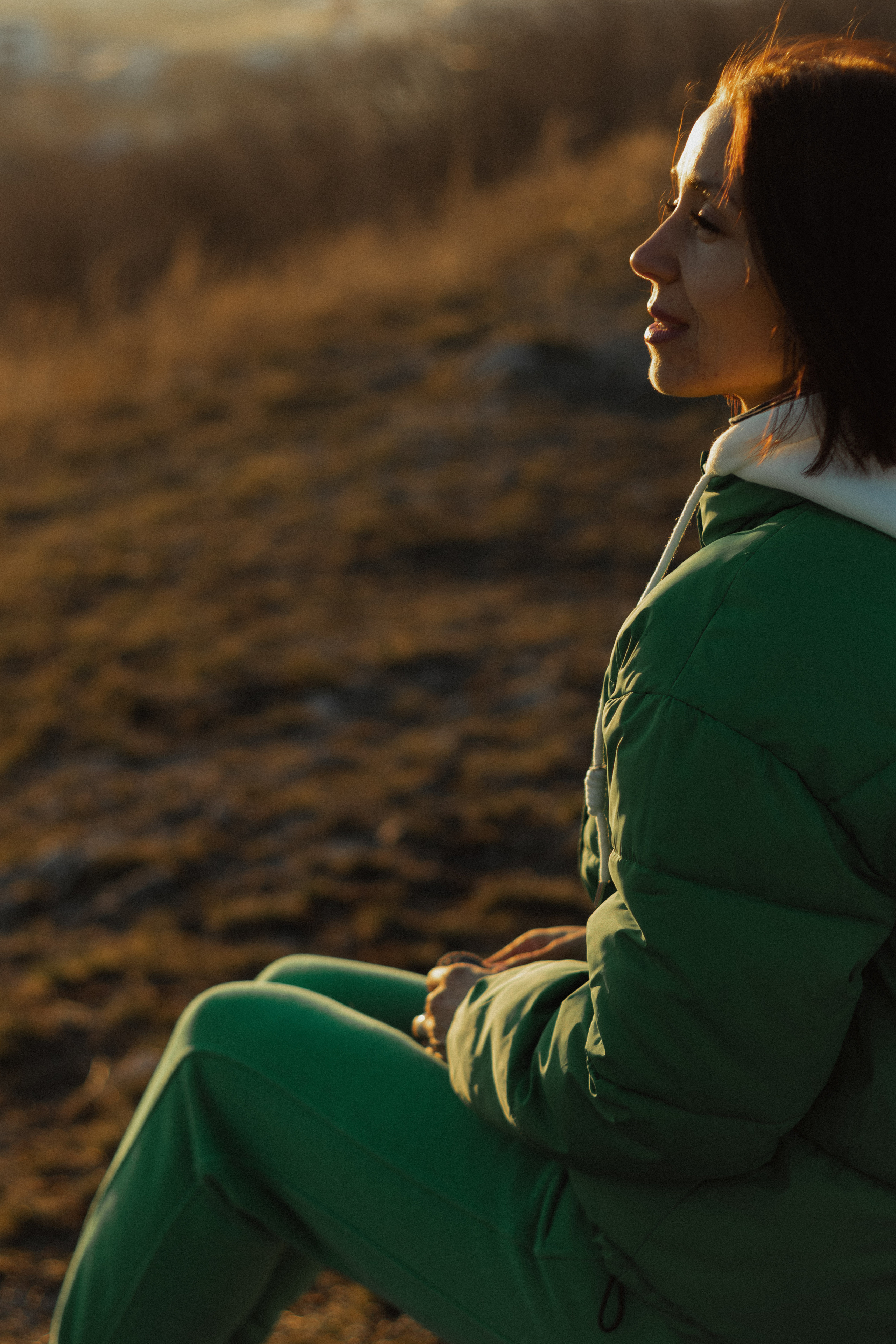 На закате в горах. Фотограф Исламова Диана