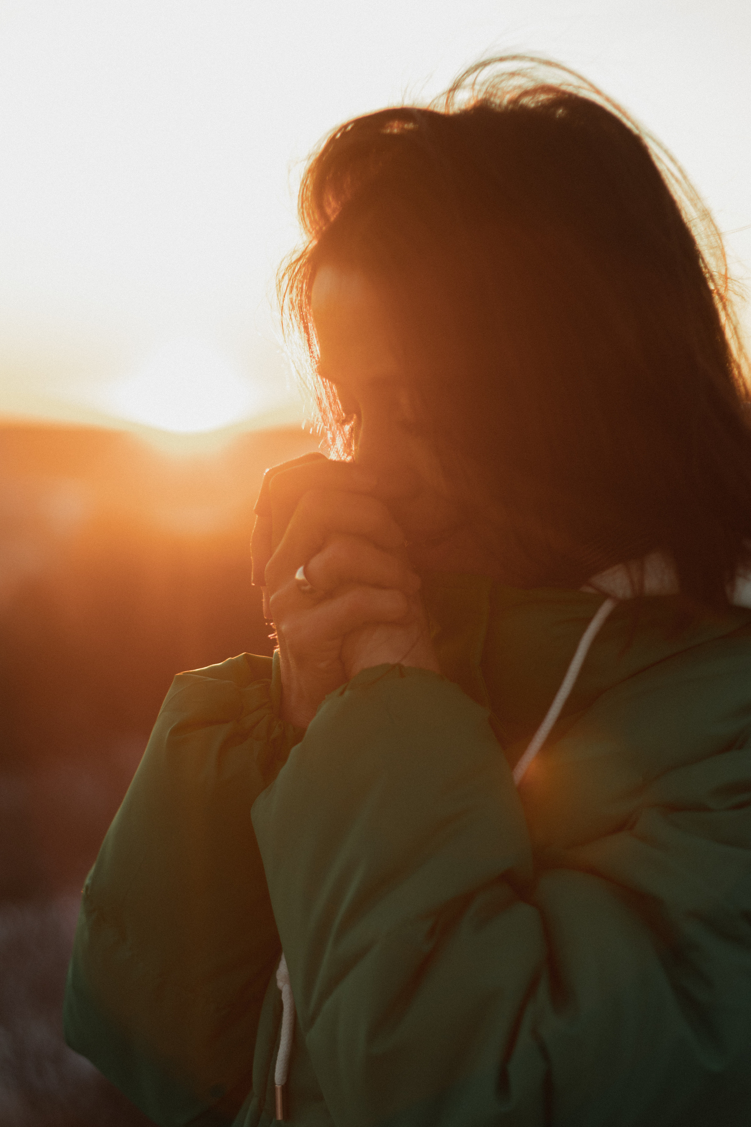 На закате в горах. Фотограф Исламова Диана