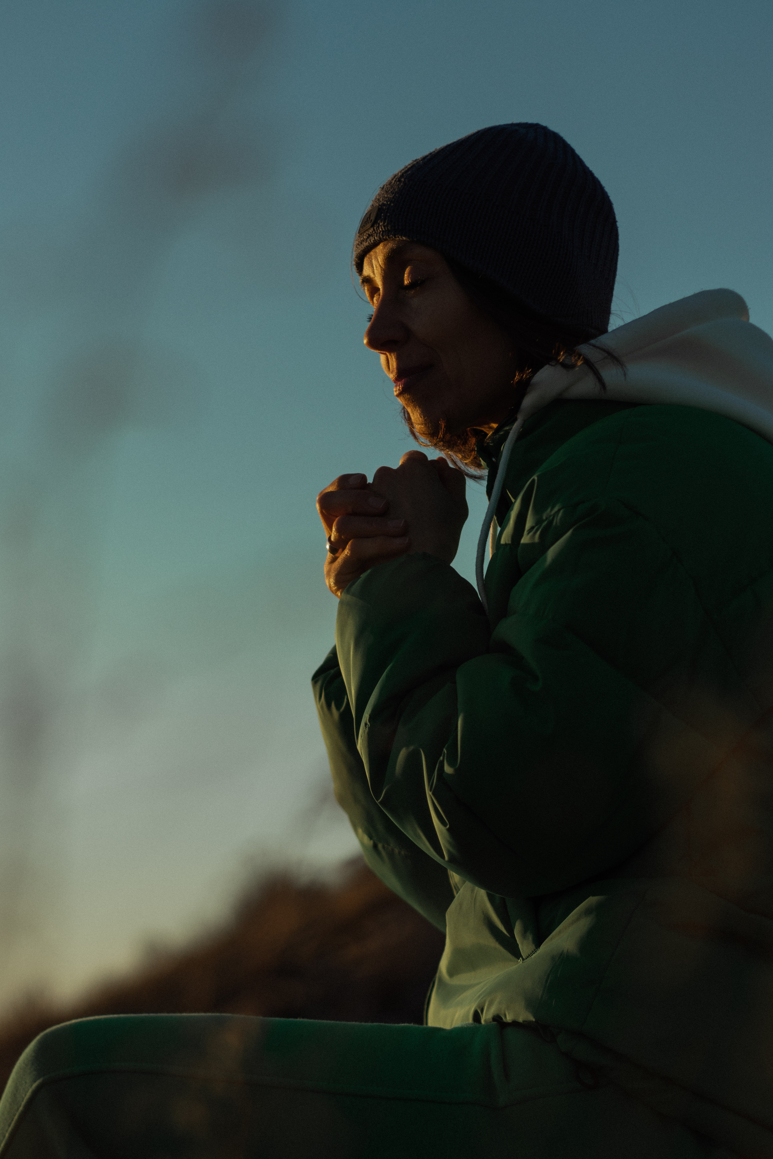 На закате в горах. Фотограф Исламова Диана