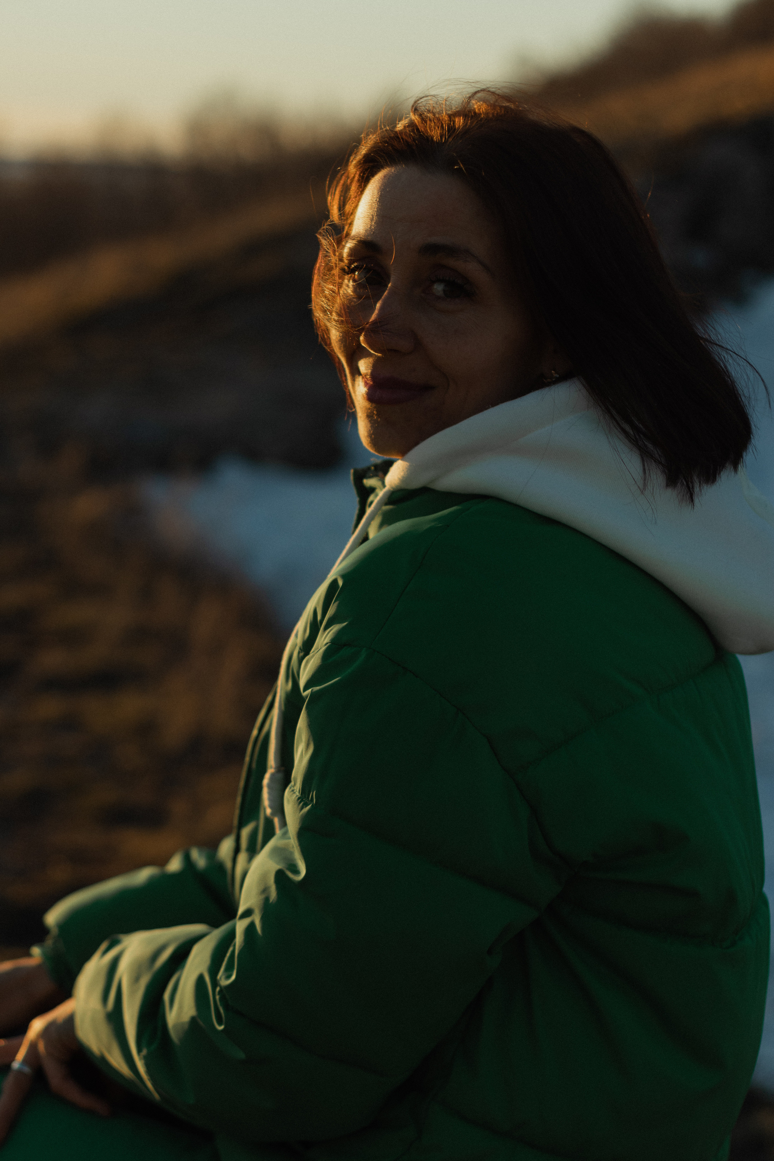 На закате в горах. Фотограф Исламова Диана