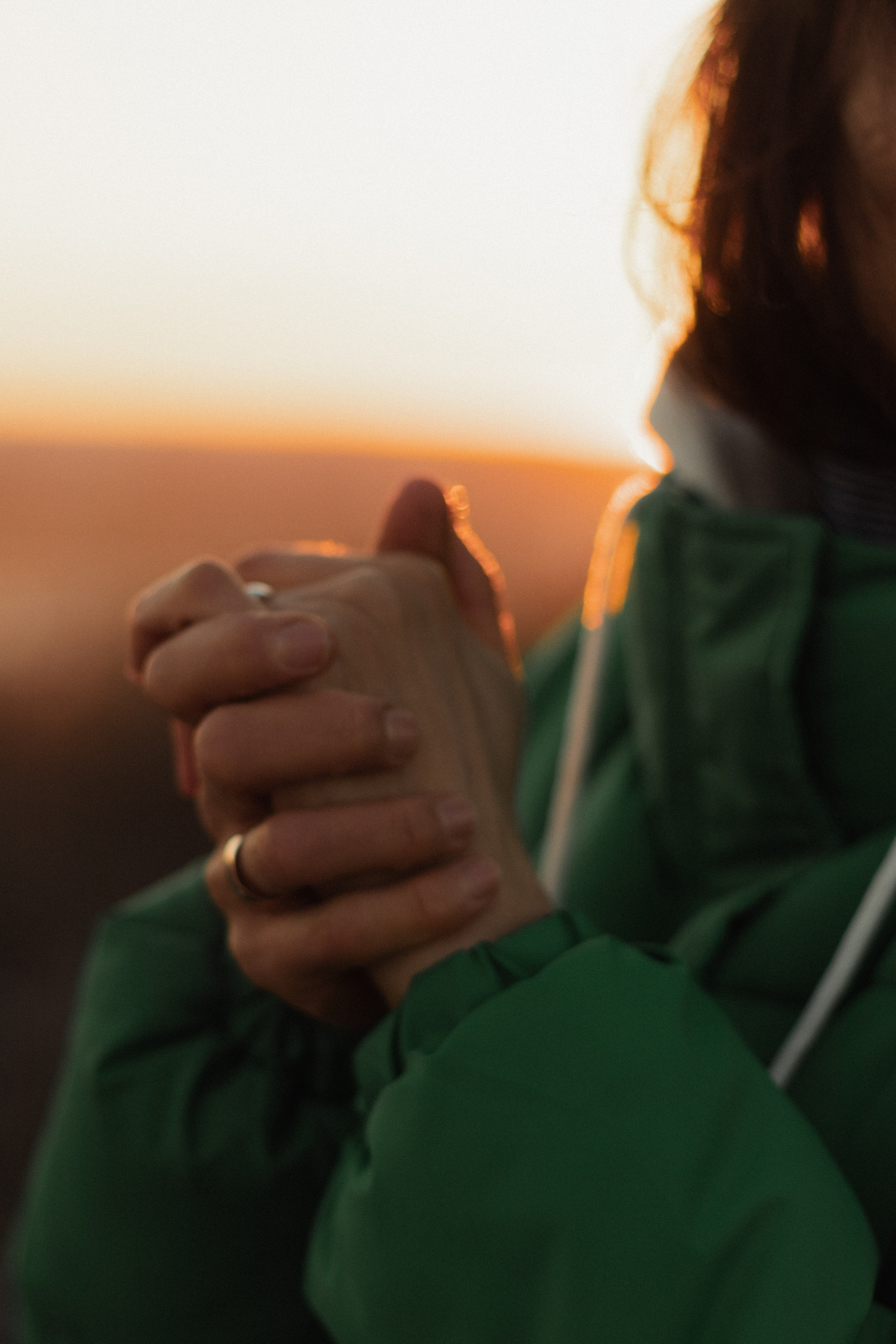 На закате в горах. Фотограф Исламова Диана