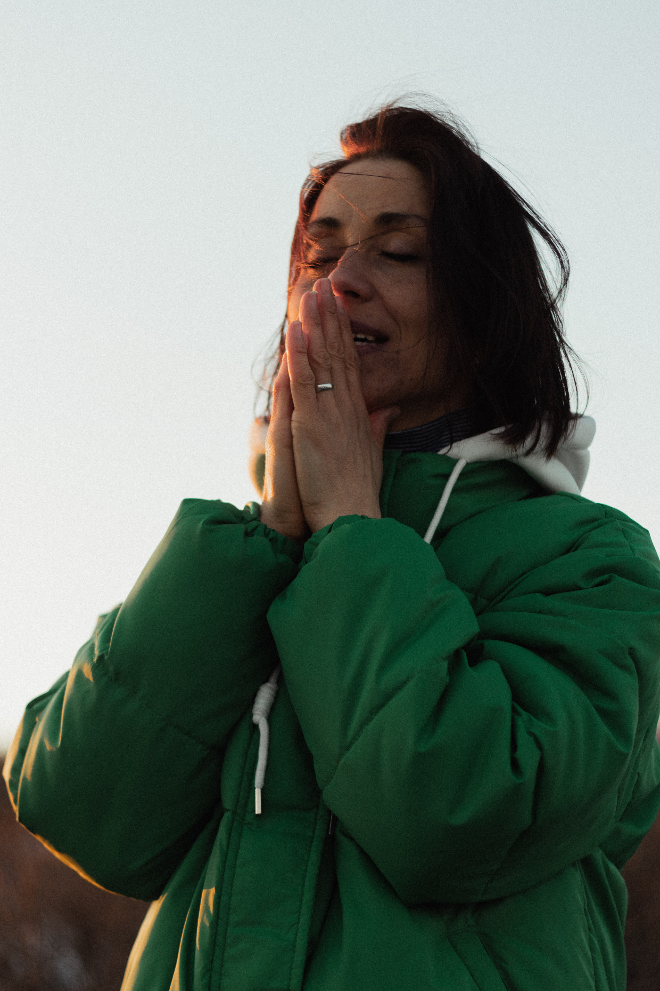 На закате в горах. Фотограф Исламова Диана