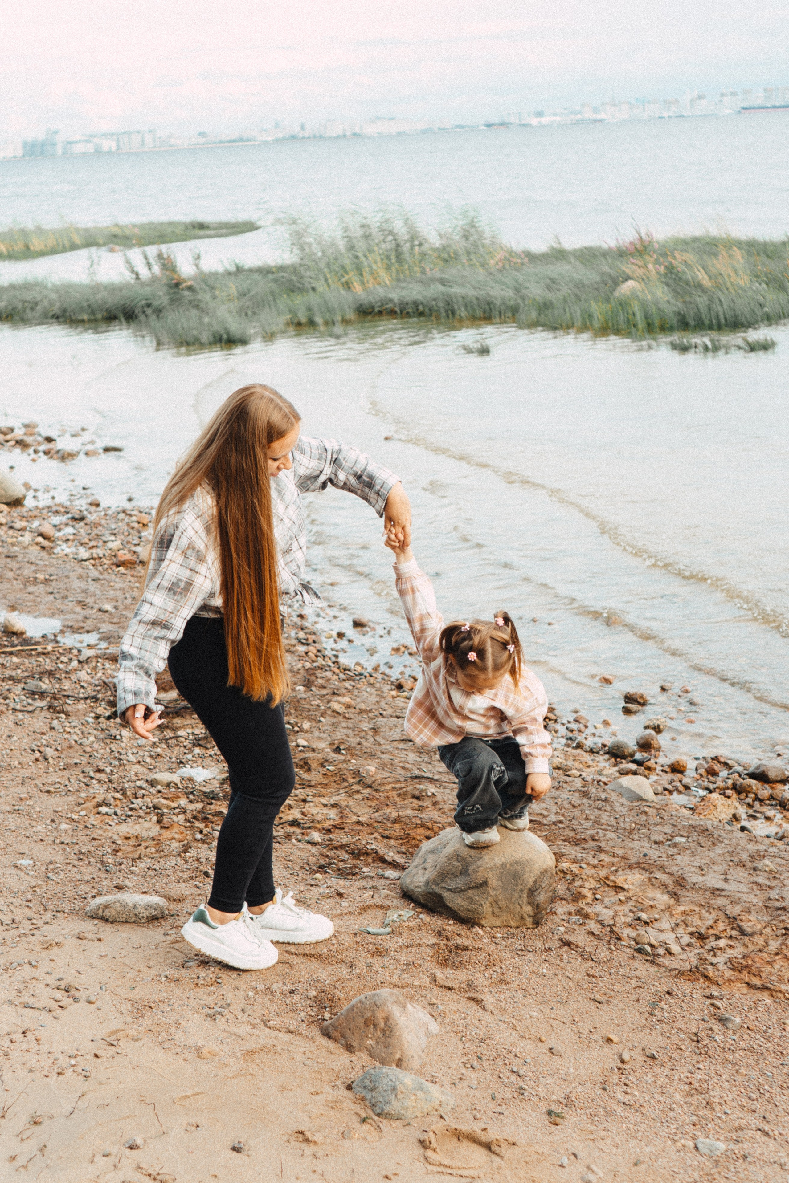 МАМА И ДОЧКА НА ФИНСКОМ ЗАЛИВЕ. Профессиональный фотограф, Санкт-Петербург — Виктория Богомолова