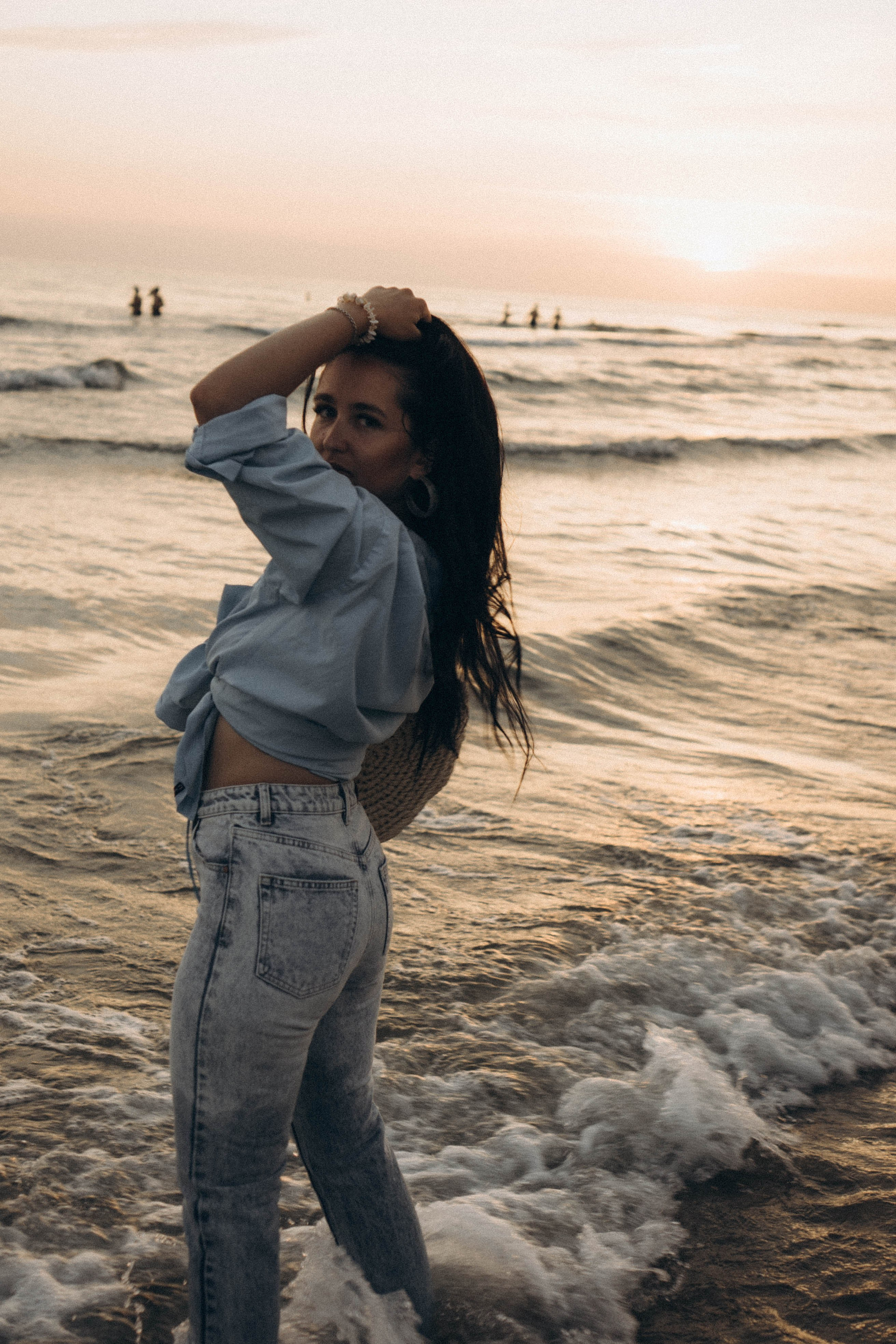 Июльский вечер на берегу черного моря. Профессиональный фотограф, Санкт-Петербург — Виктория Богомолова