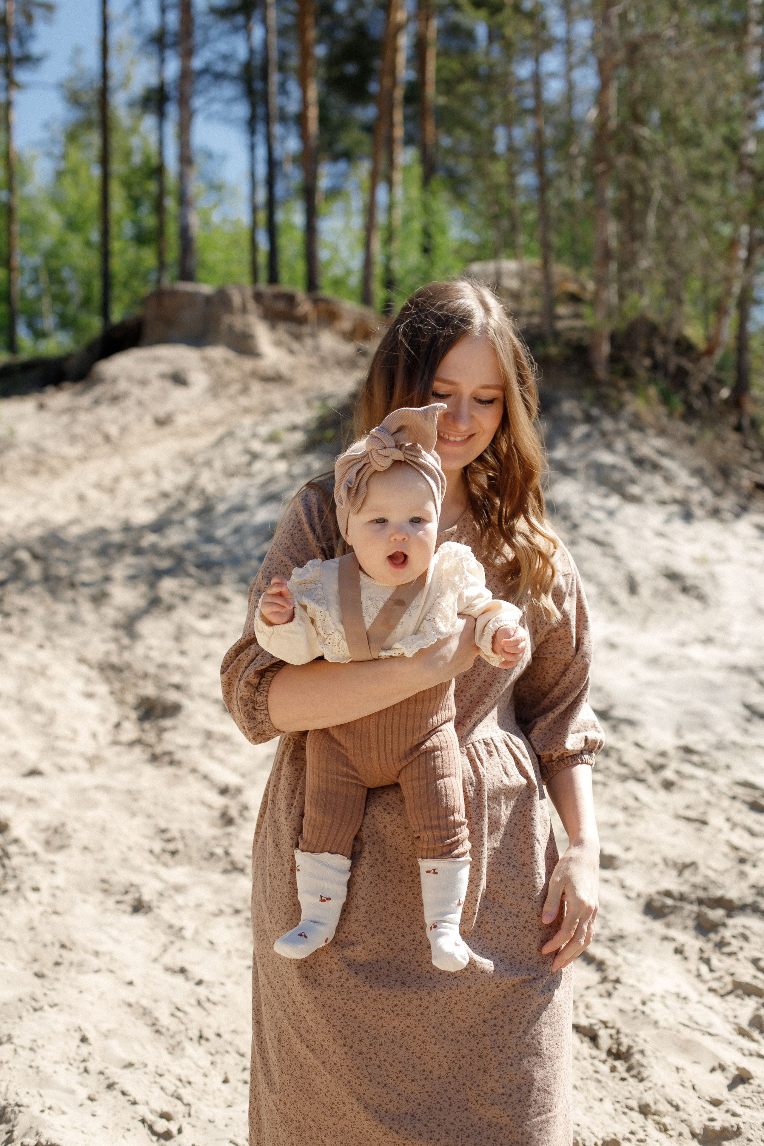 Семейная съемка на карьере. Фотограф Карпачан Анастасия