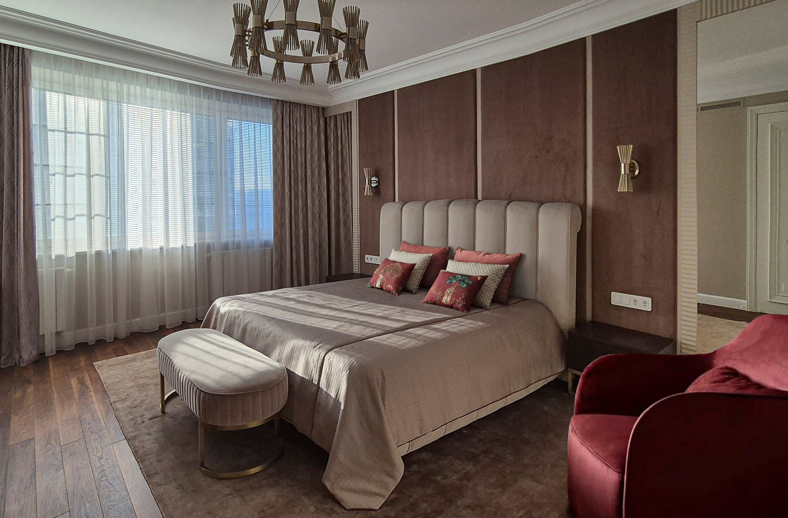 Спальни. Ян Эльвира — текстильный декоратор, г. Москва