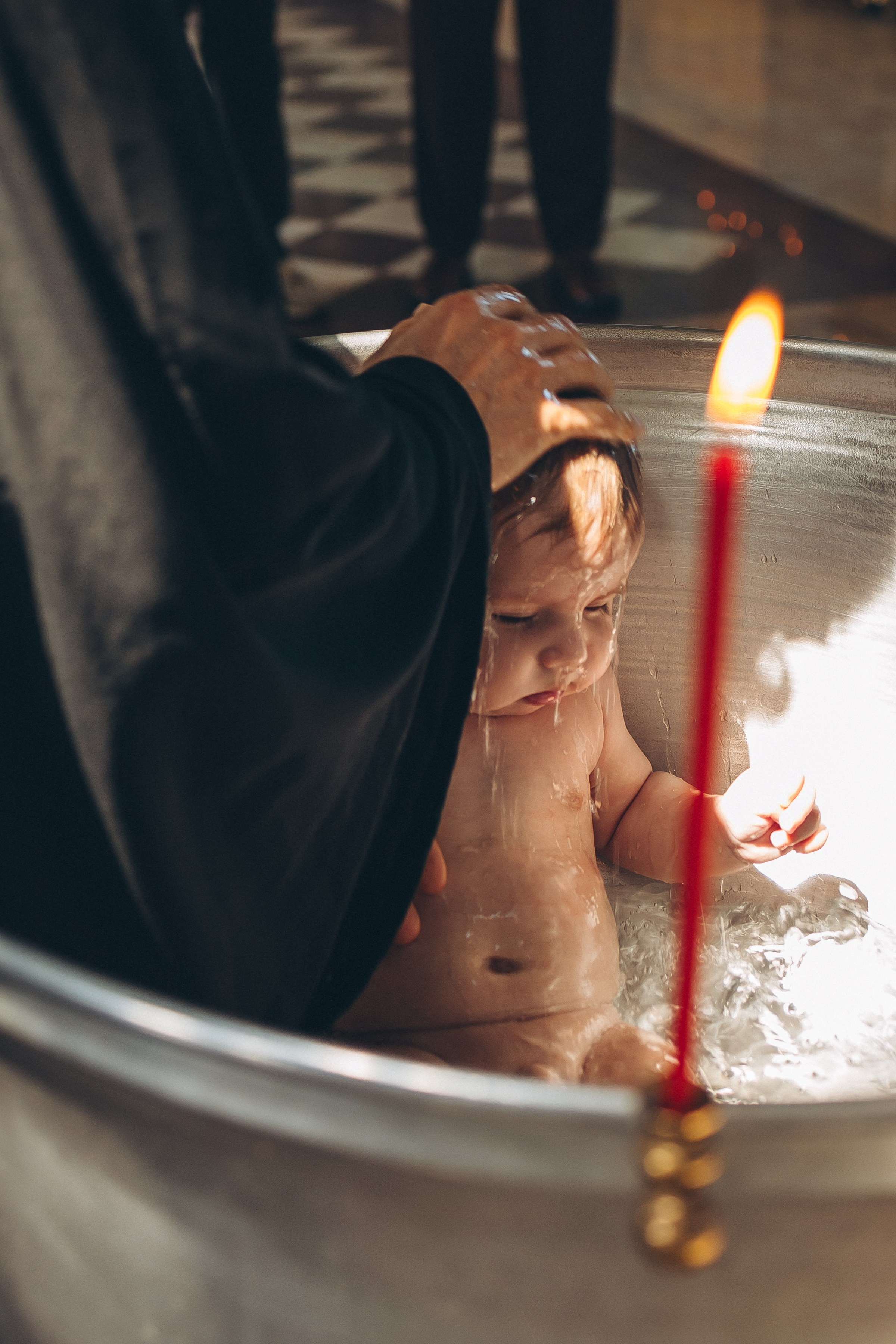 Крещение Тимофея. Семейный фотограф в Волгодонске Краченцева Анна