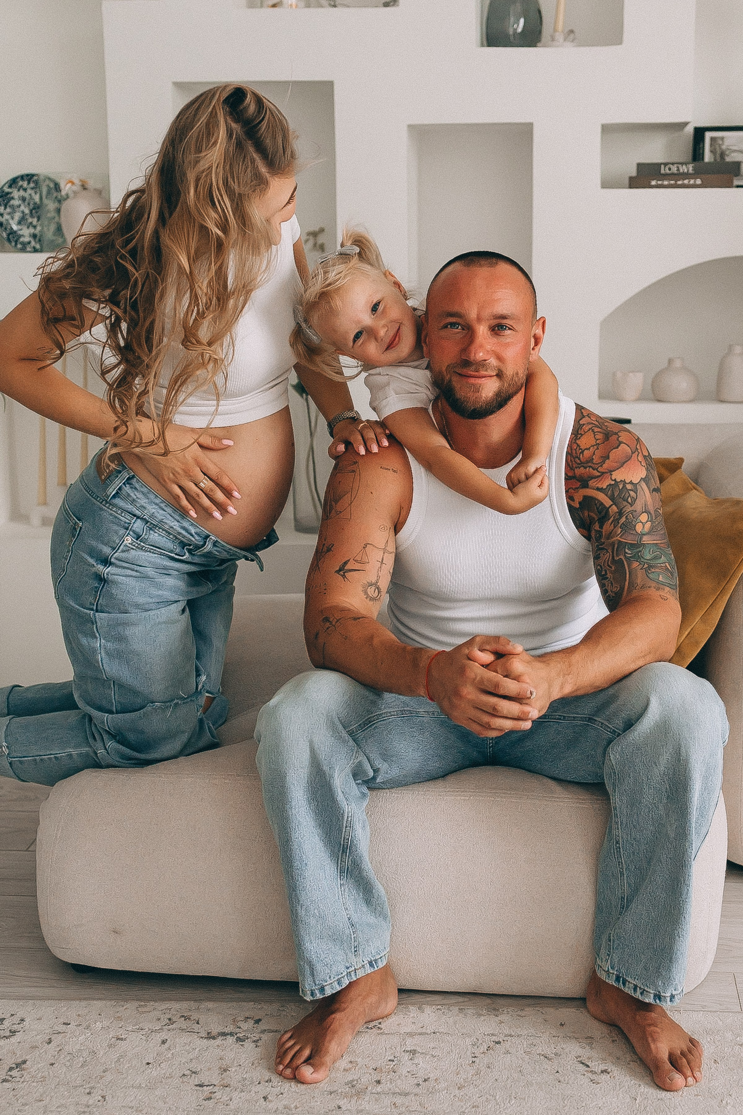 Артем Настя и Николь. Семейный фотограф в Волгодонске Краченцева Анна