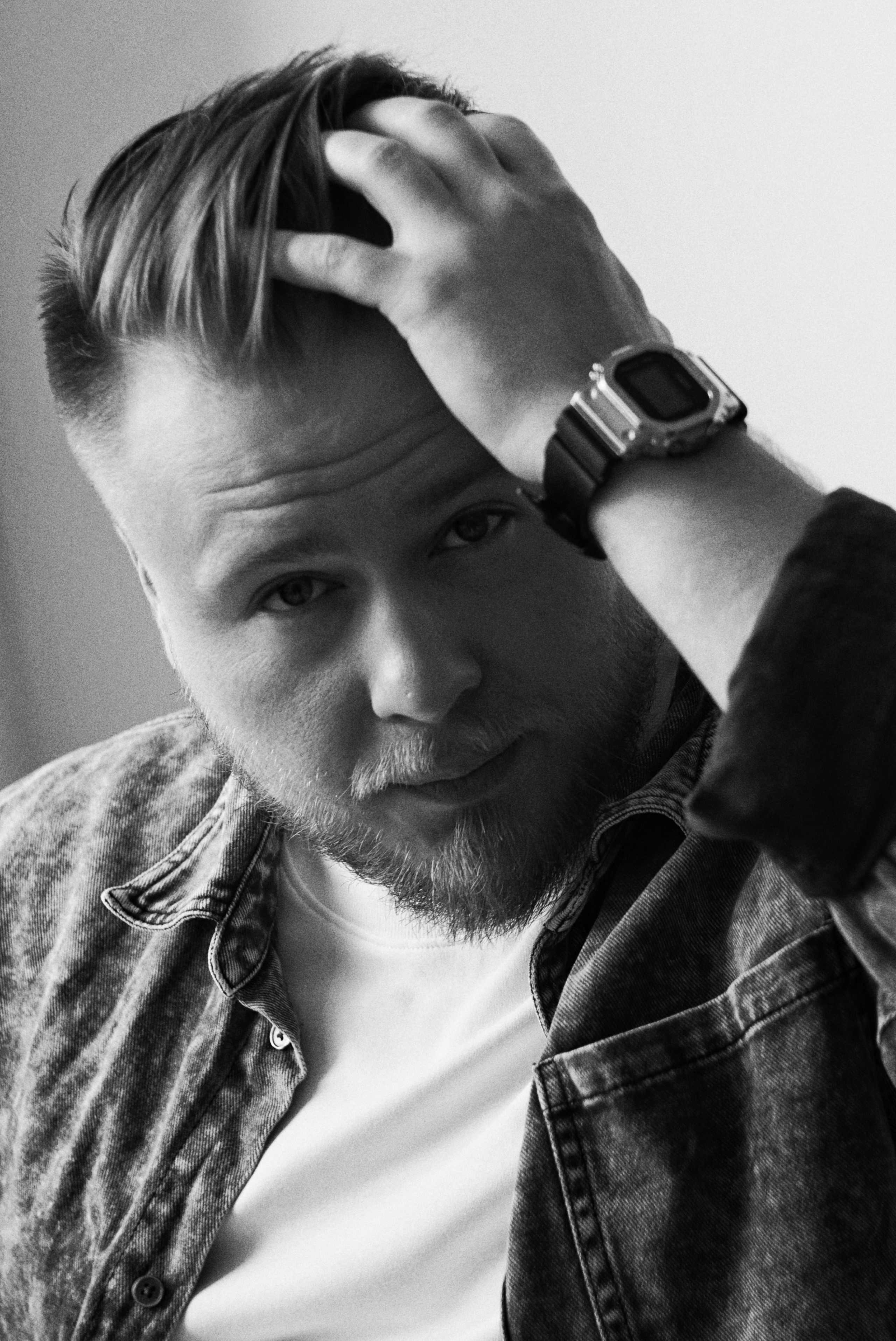 Мужской портрет. Фотограф, Москва, Lifestyle фотография