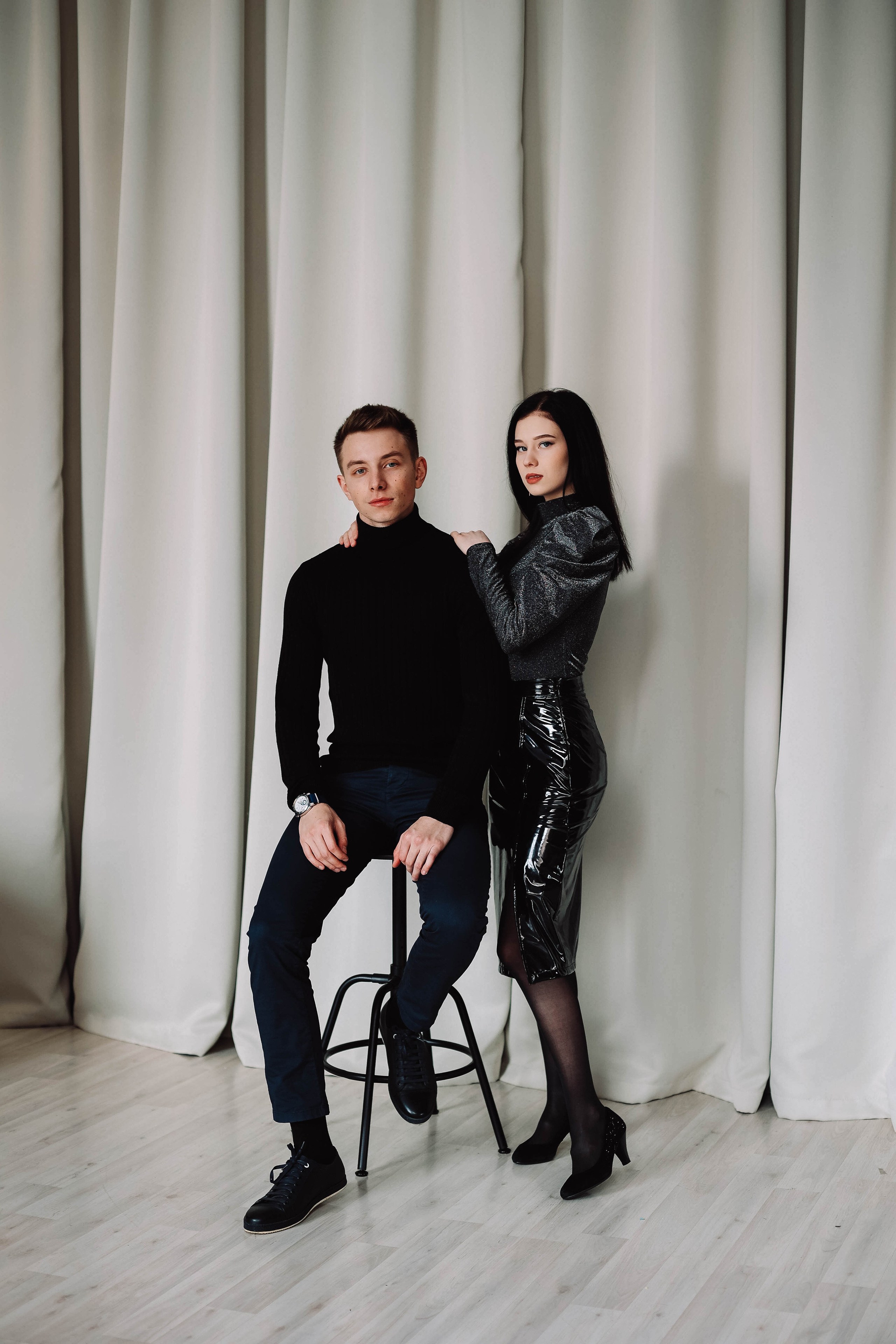 Alex & Alice, студийная фотосессия. Свадебный и семейный фотограф в Краснодаре Анастасия Прудко