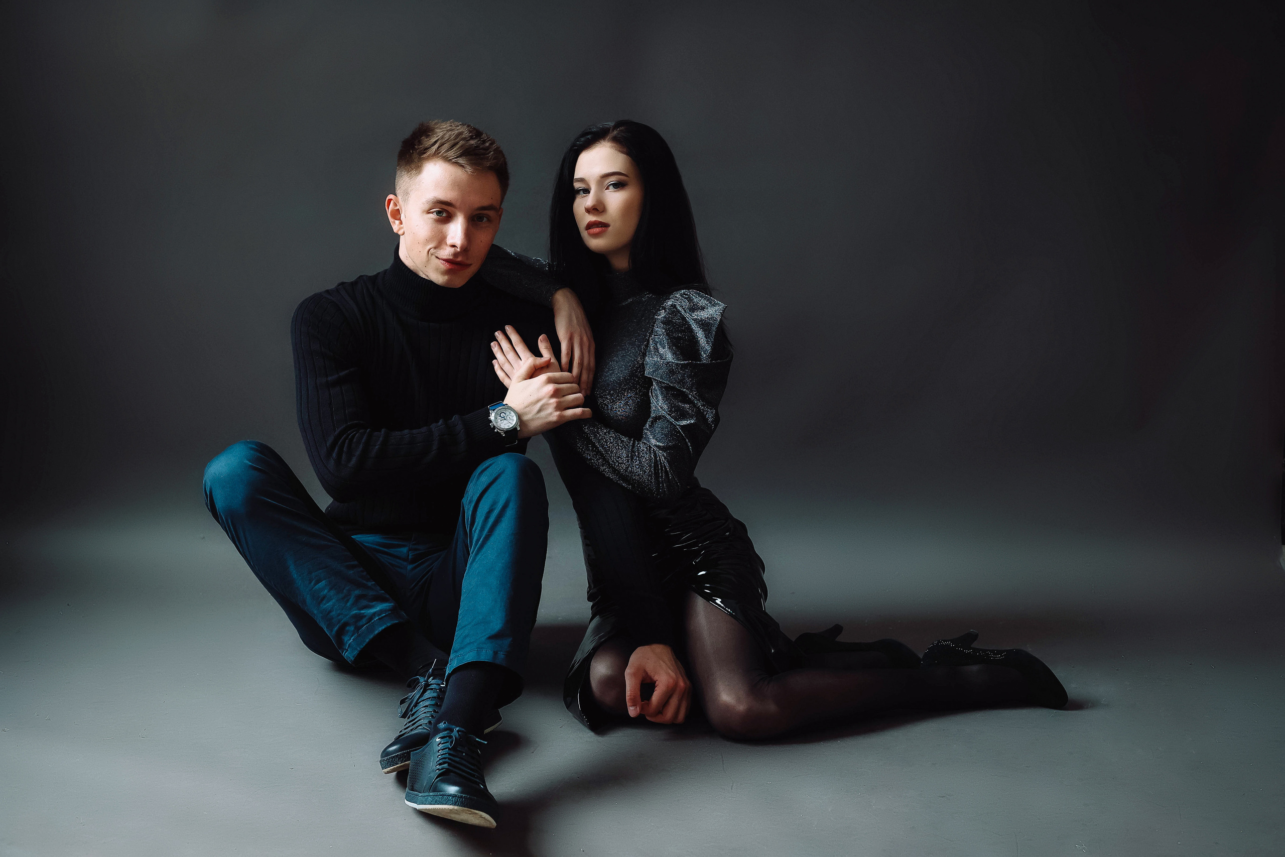 Alex & Alice, студийная фотосессия. Свадебный и семейный фотограф в Краснодаре Анастасия Прудко