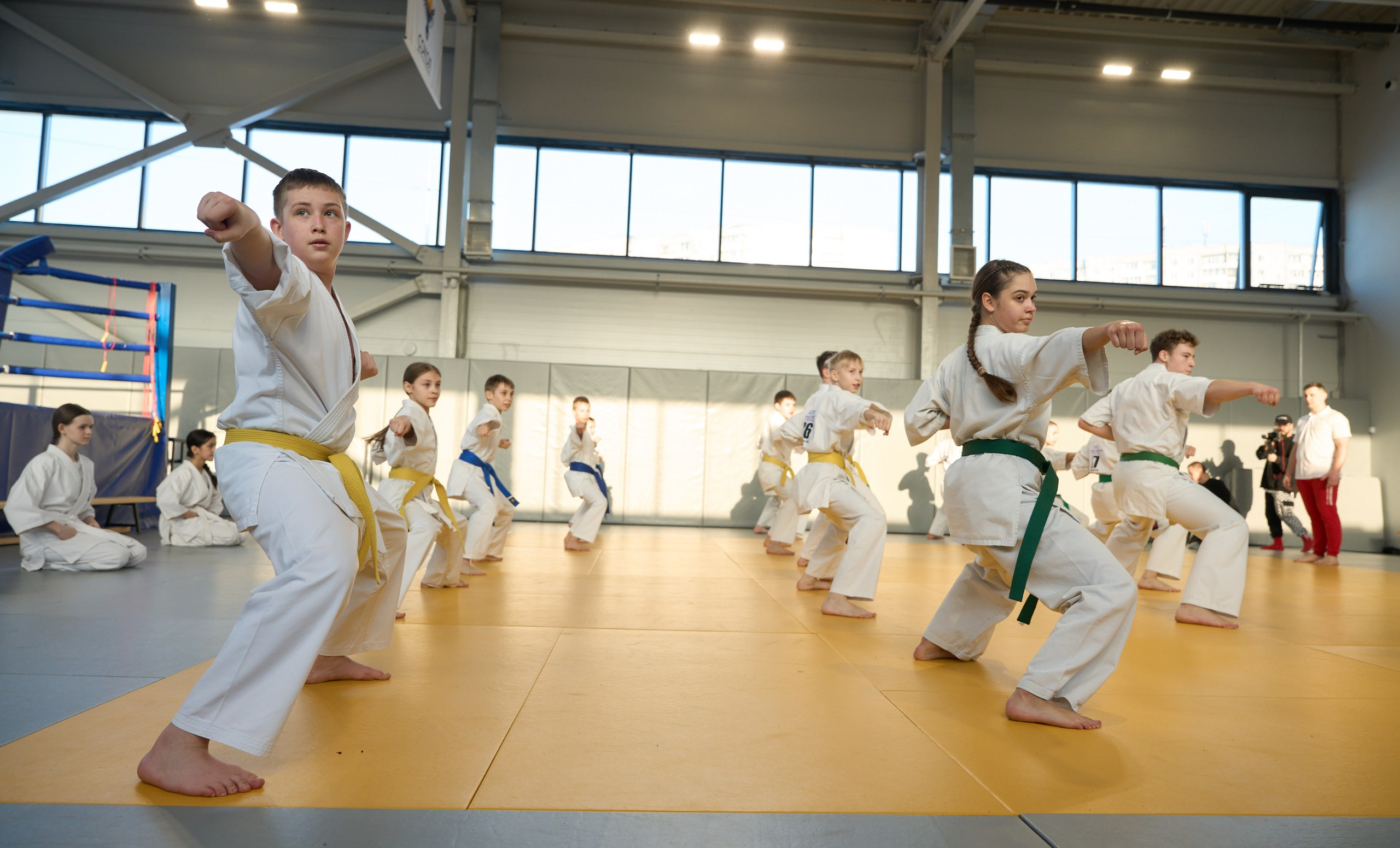 Открытие центров спортивных единоборств «Сокол» Красноярск/Дивногорск. Александр Сазонов Красноярск