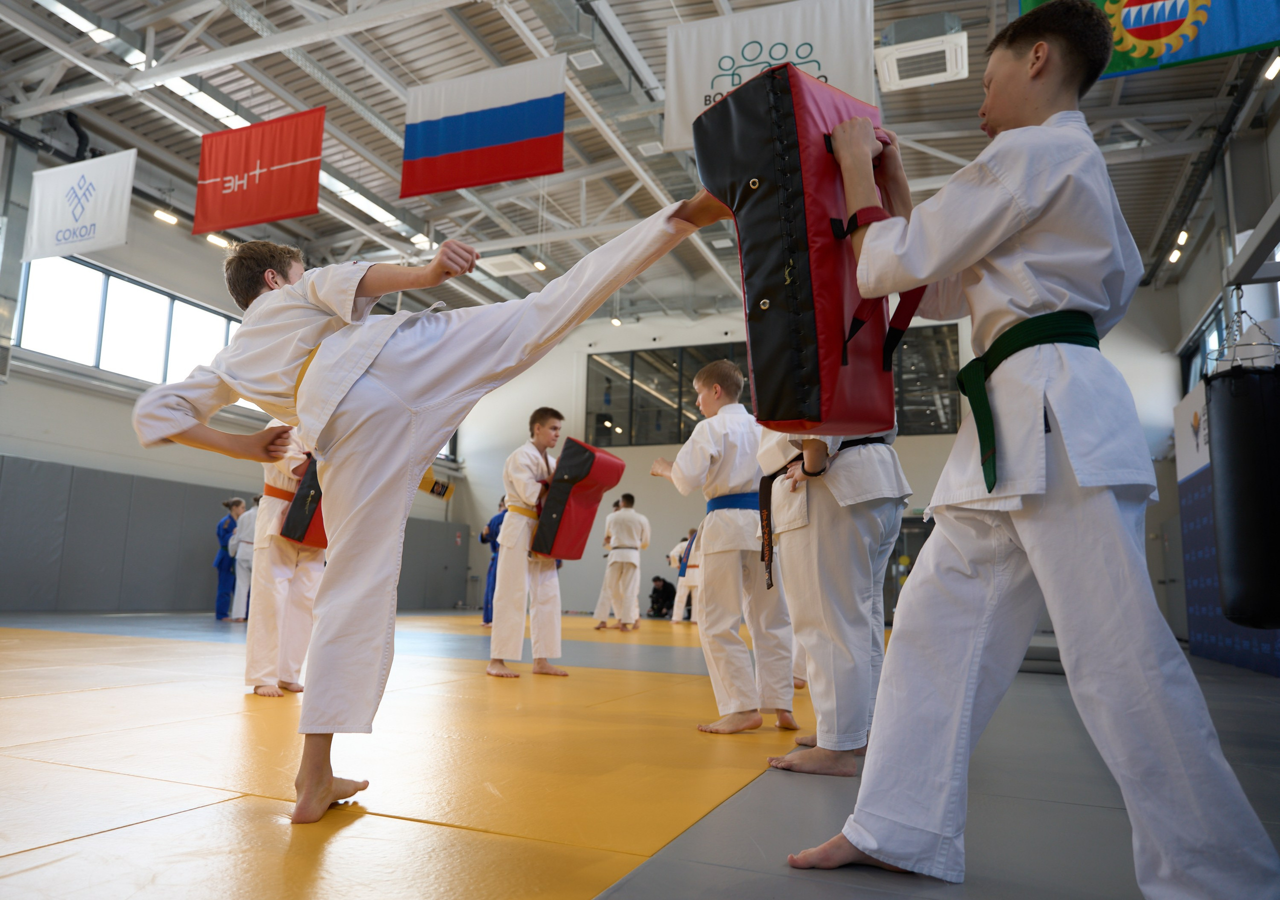 Открытие центров спортивных единоборств «Сокол» Красноярск/Дивногорск. Александр Сазонов Красноярск