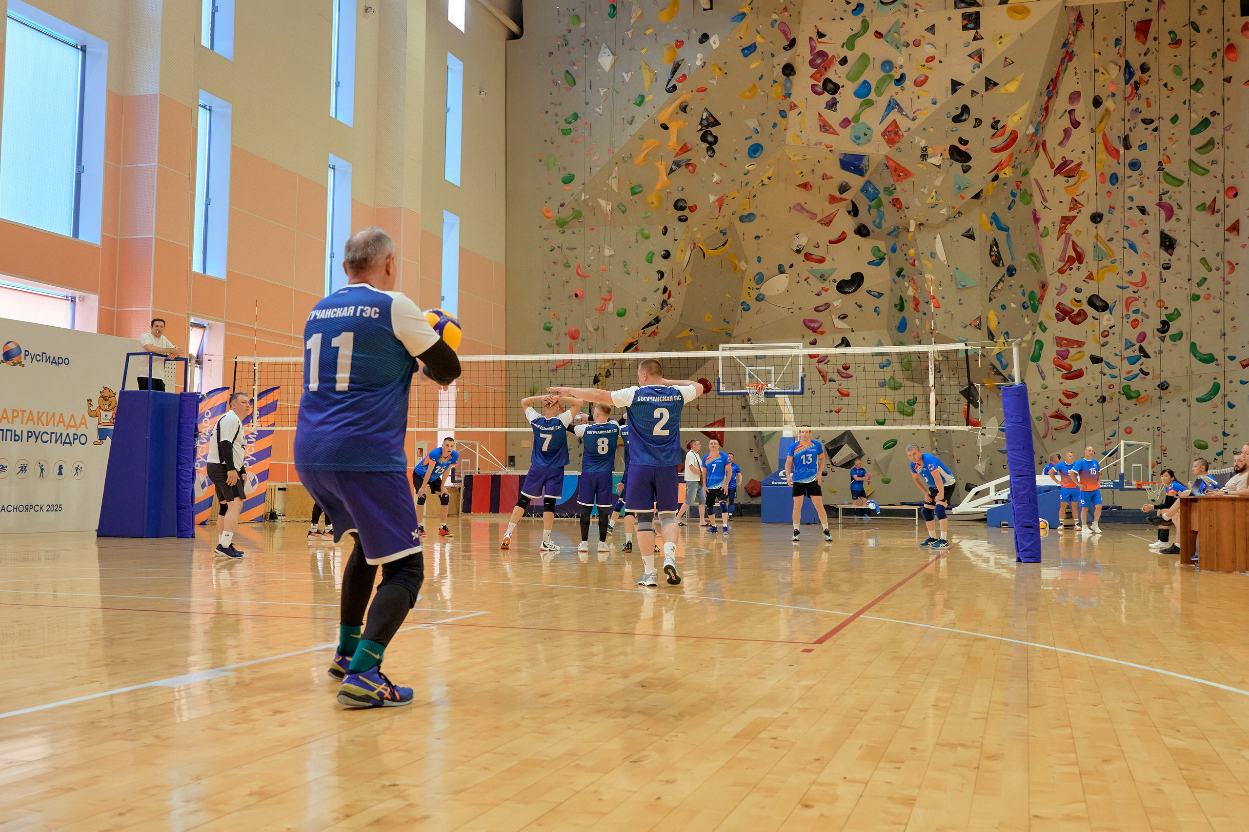 Спартакиада Группы РУСГИДРО | Волейбол. Александр Сазонов Красноярск