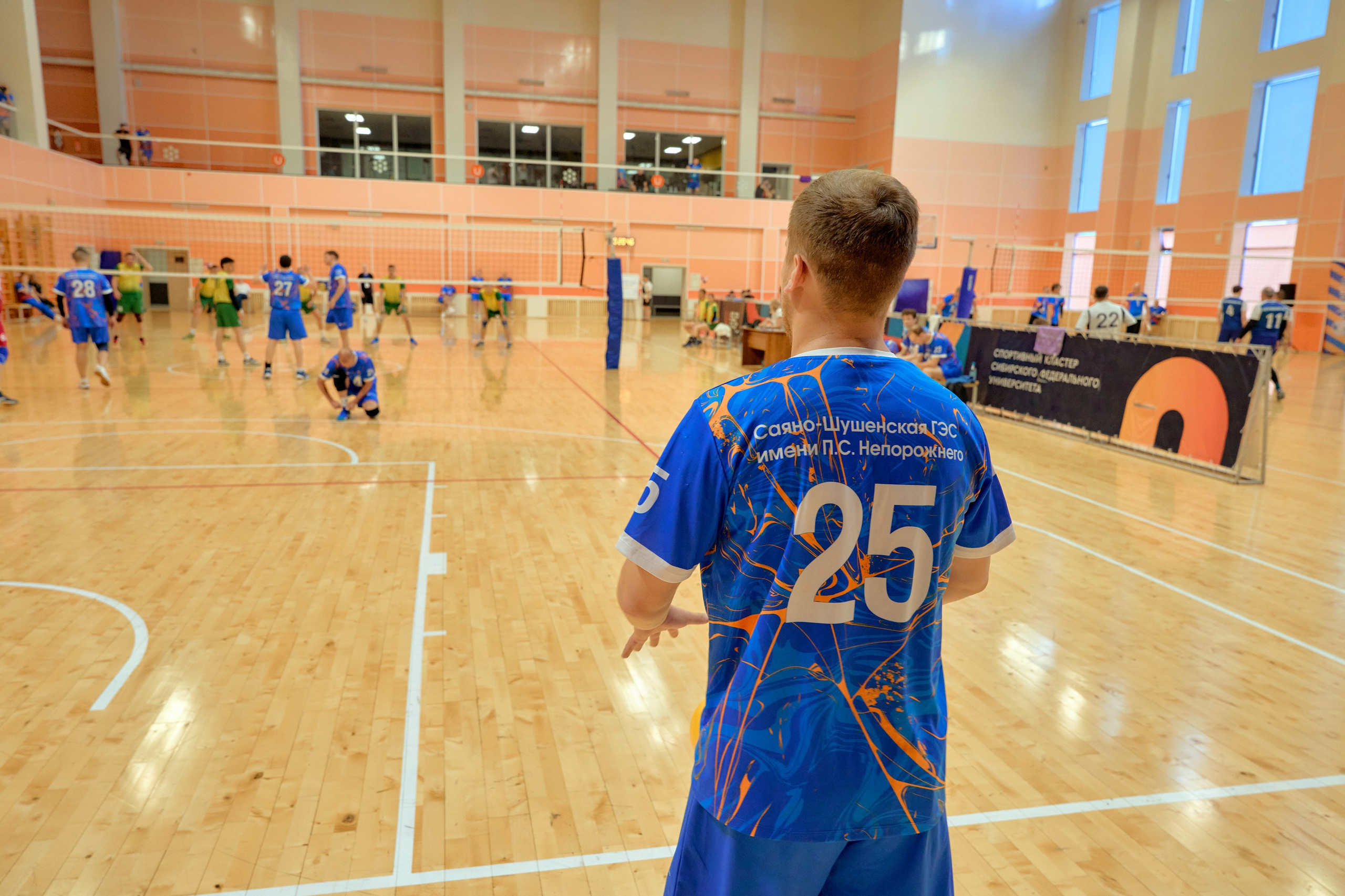 Спартакиада Группы РУСГИДРО | Волейбол. Александр Сазонов Красноярск