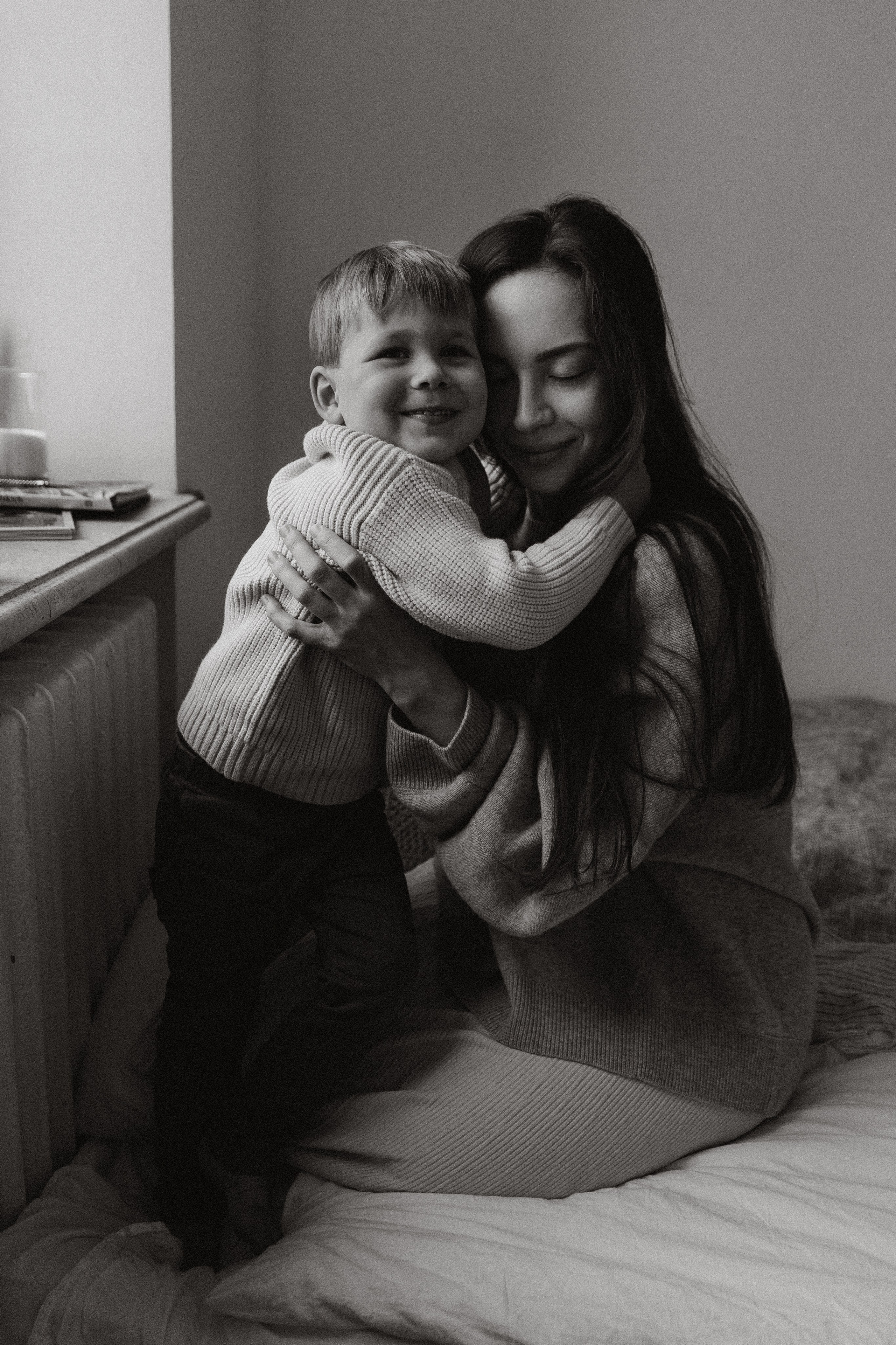 Фотосессия мама и сын. Семейный фотограф в Москве и Королеве Евгения Баукова