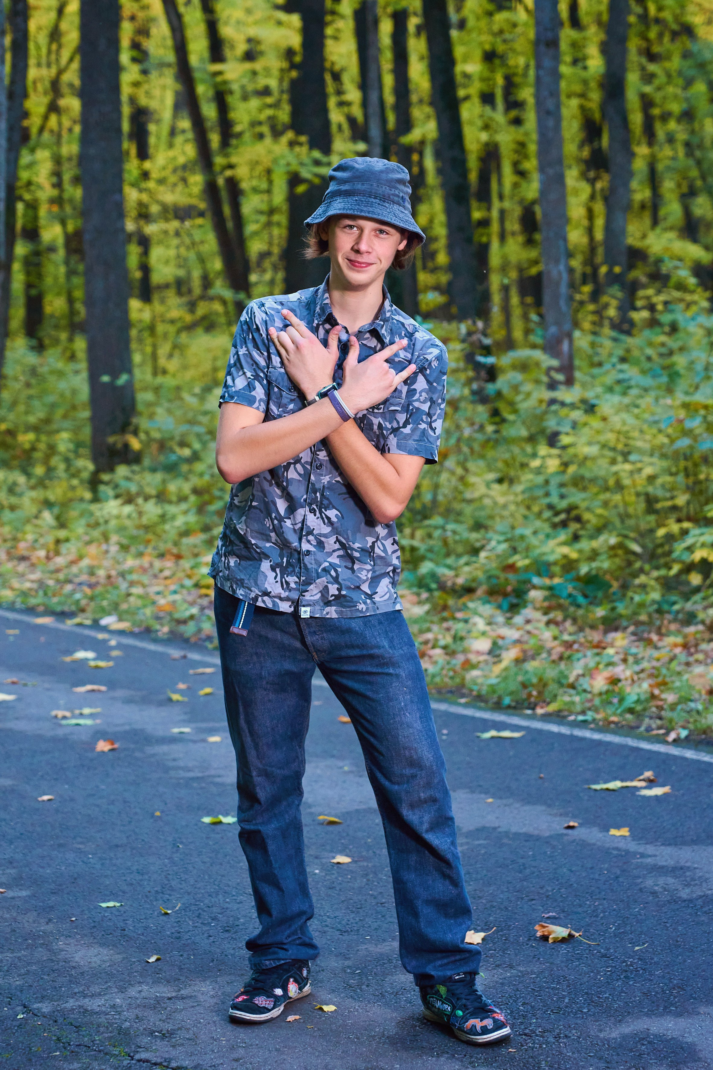 Осень в лесу. 9 класс. 2023. Childrenfoto.ru