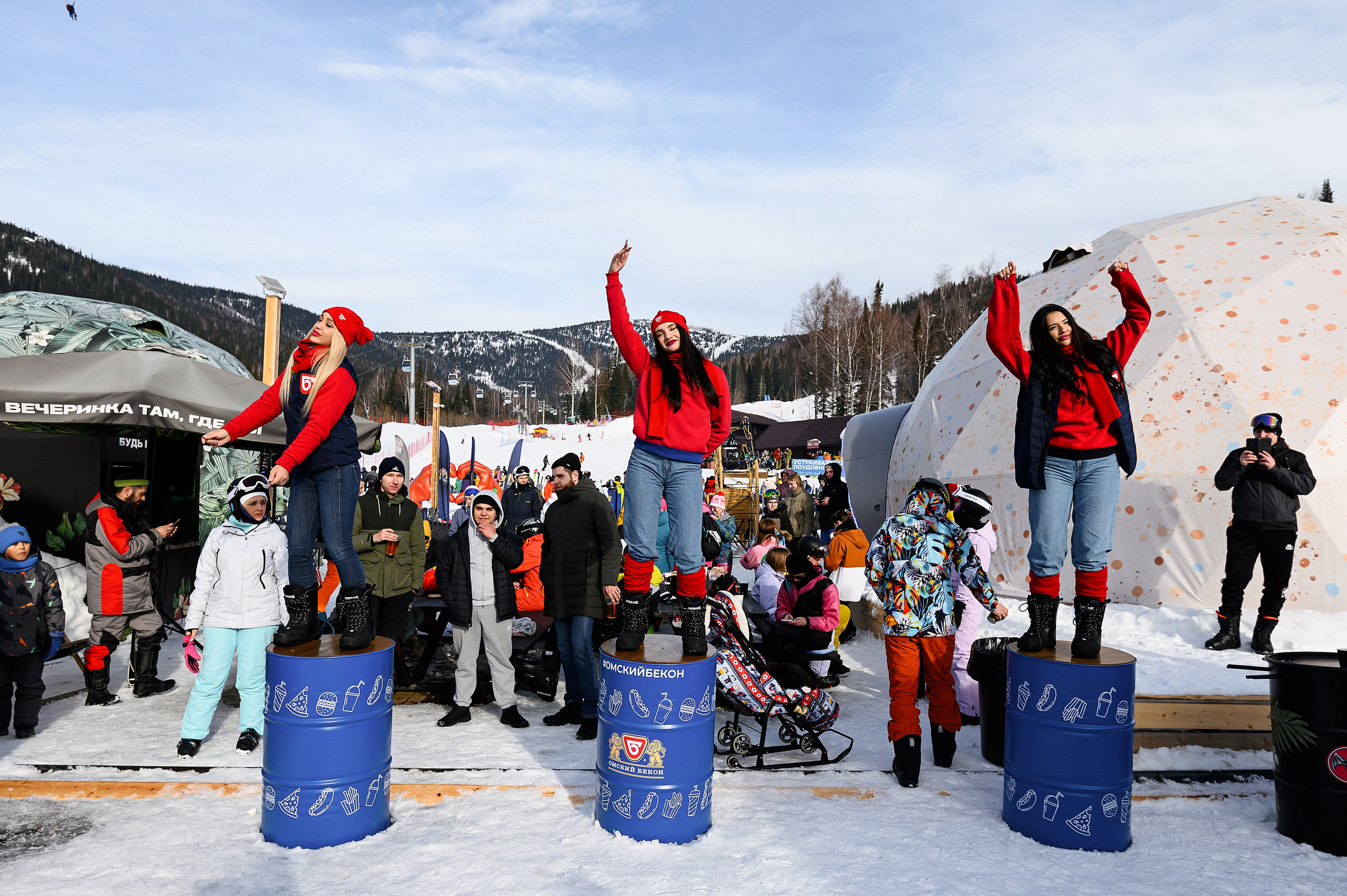 Съемка для Омского бекона