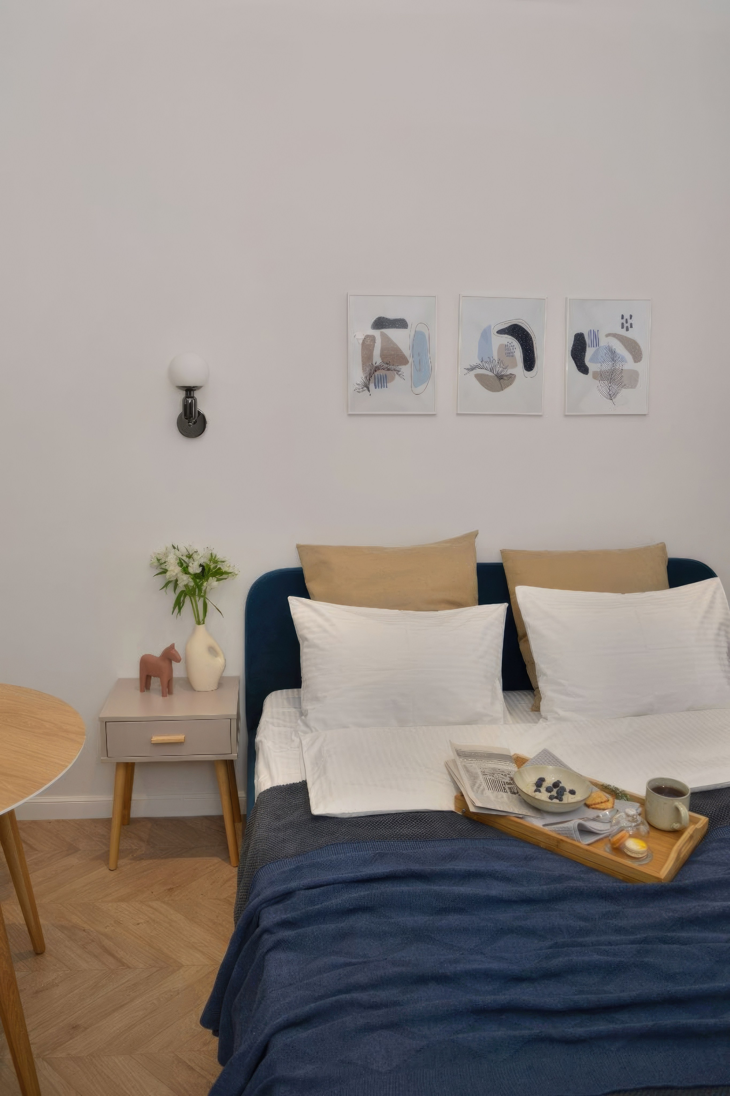 Апартаменты в Нижнем Новгороде, 2022. 3D визуализация интерьера и архитектурной среды