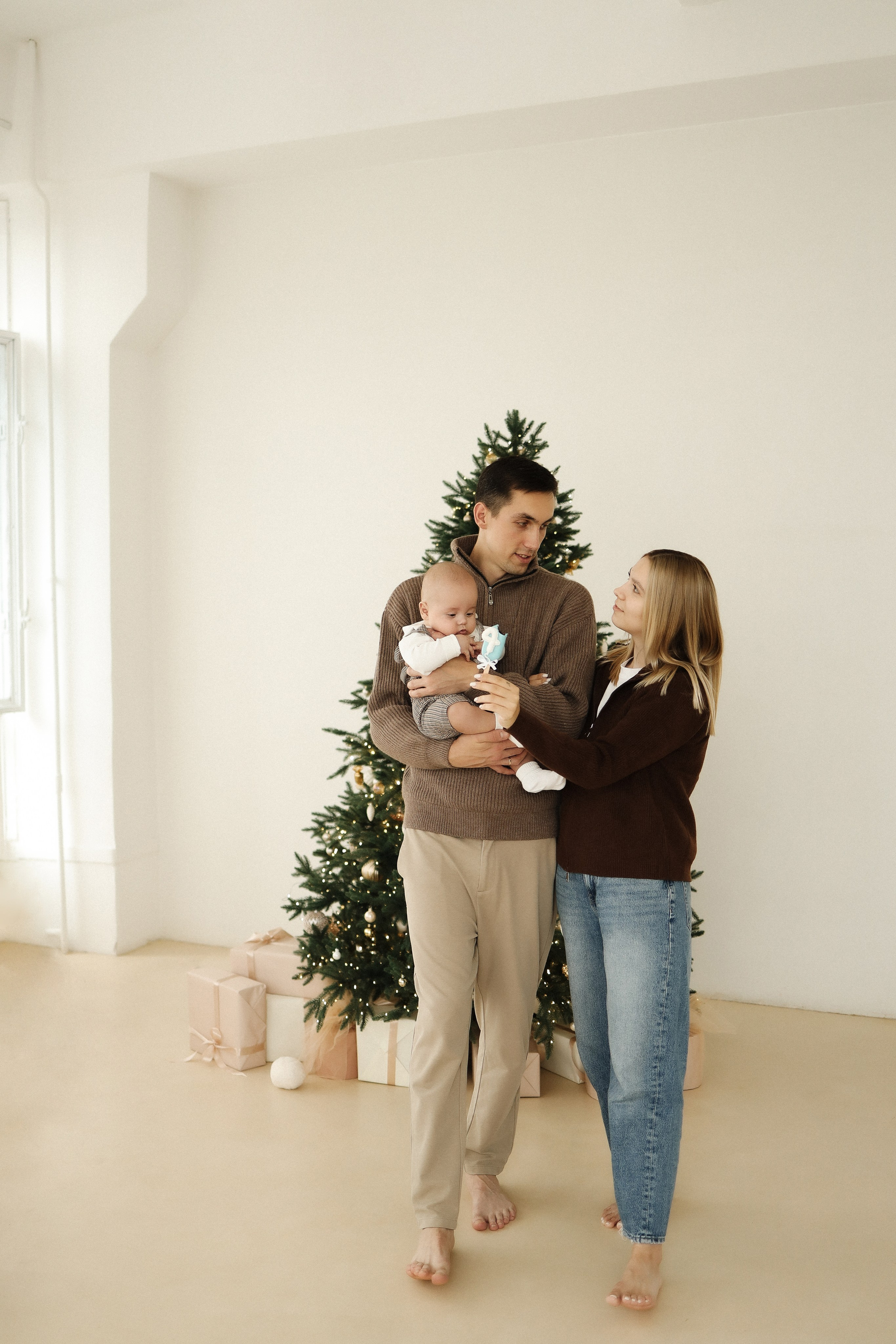Первый новый год. Семейный и lovestory фотограф в Москве Светлана Коняхина
