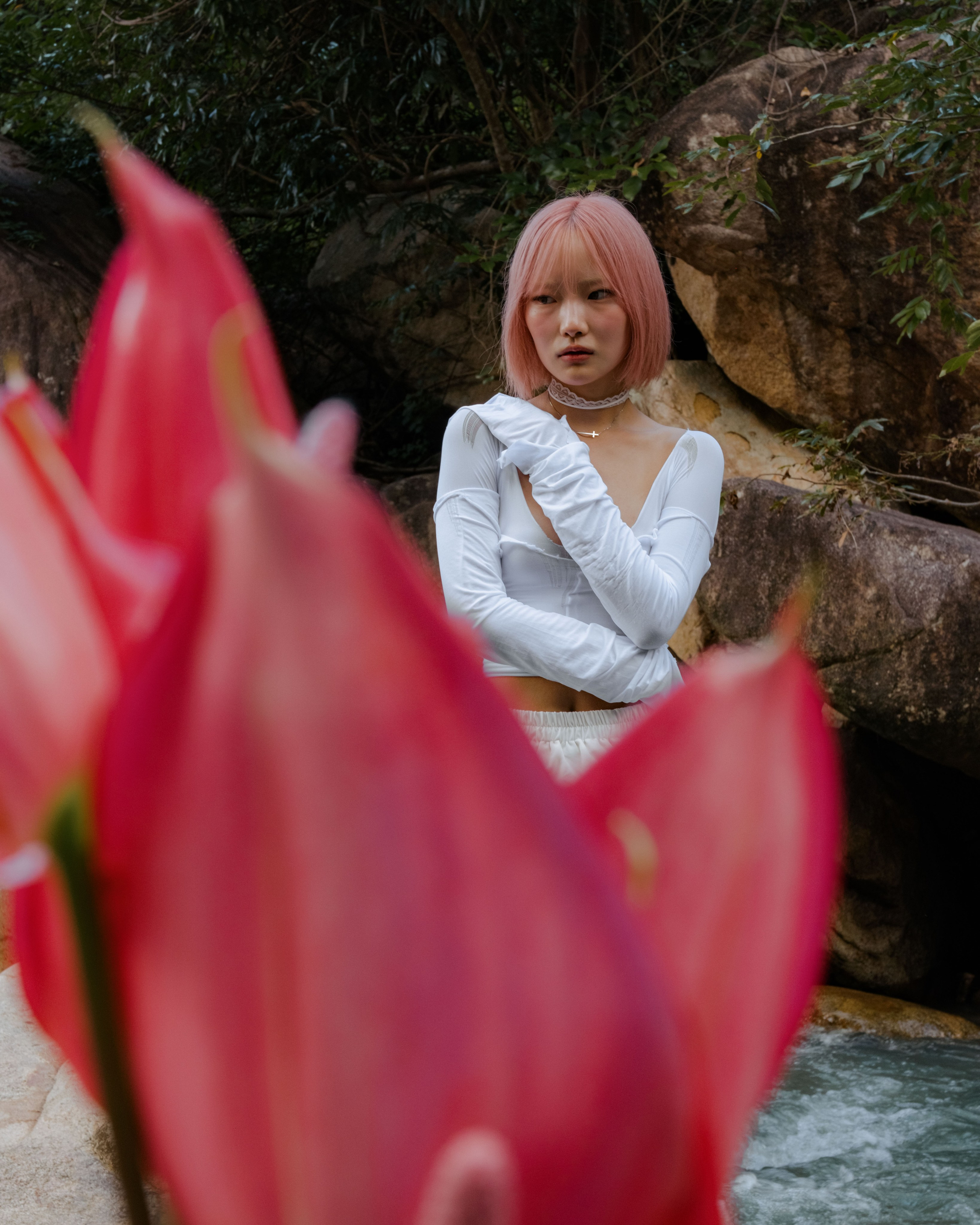 Location "Ba Ho Waterfall". Portrait photographer Nha Trang | Julia Meshanina