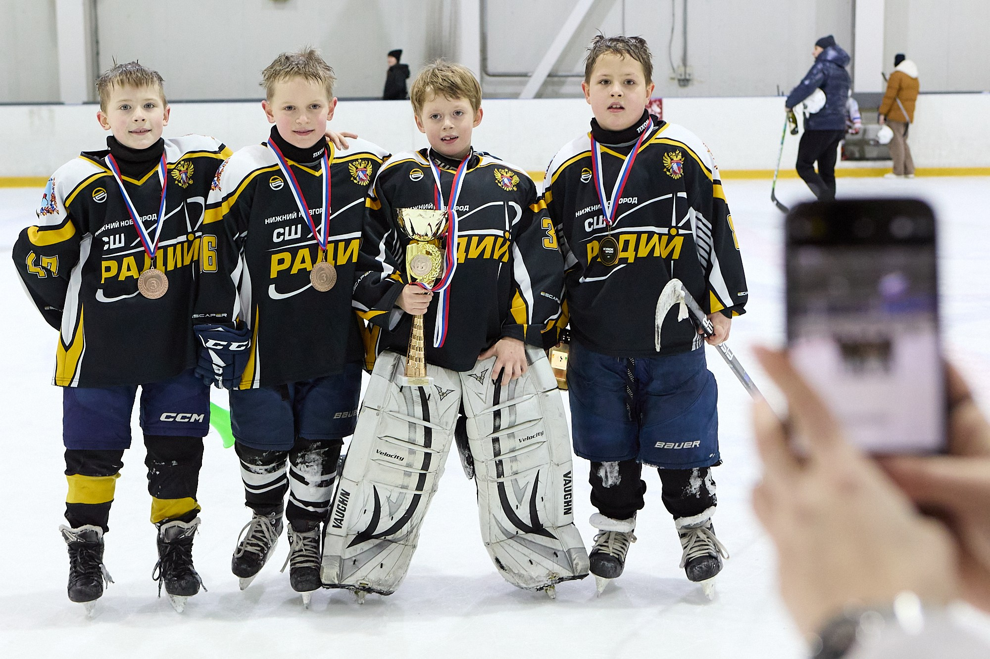 Хоккей. Турнир Insport, дети. Светлана Родионова — фотограф спортивный и не только