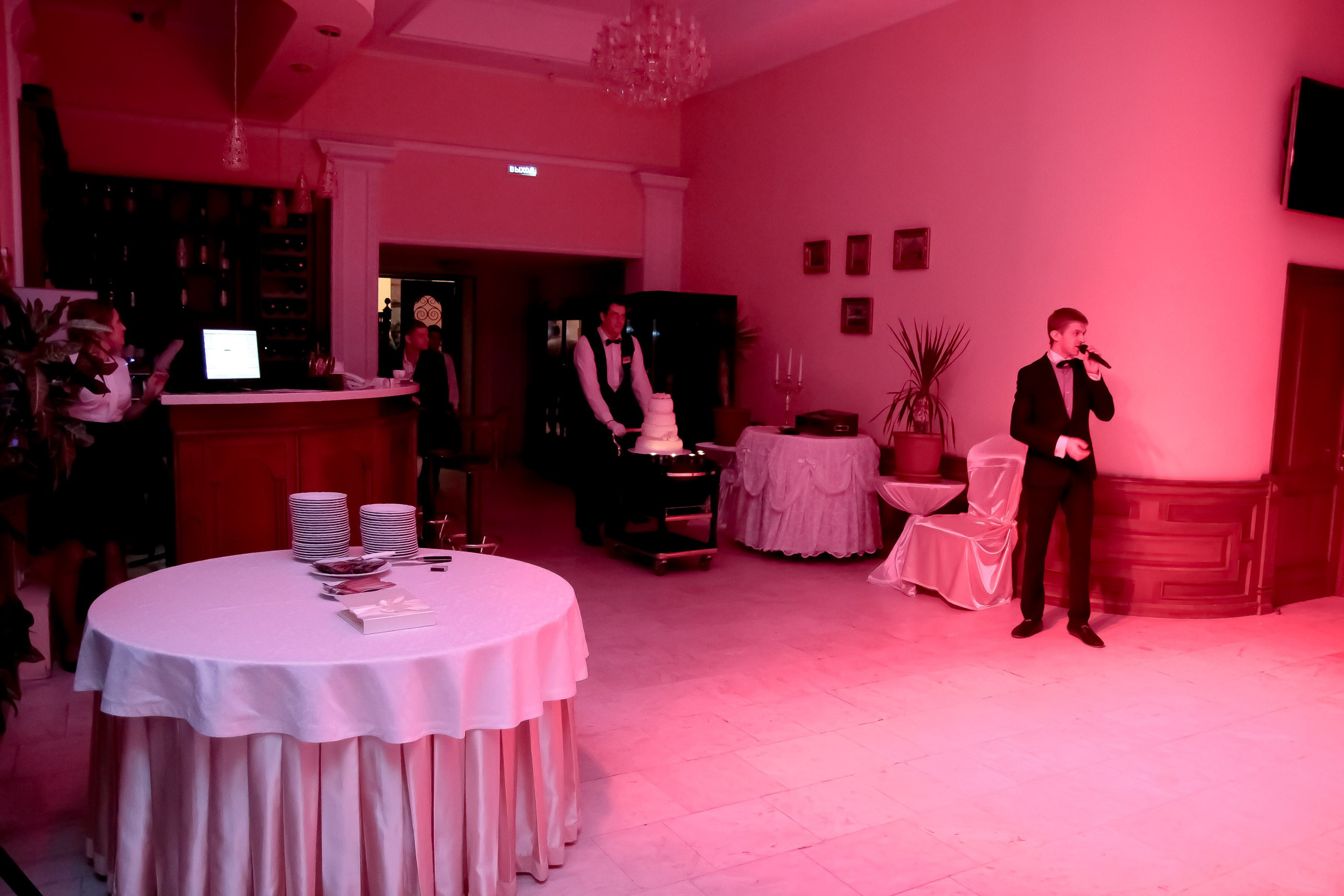 Банкет/Banquet. Максим Матвийченко и Виктория Басова профессионалы своего дела