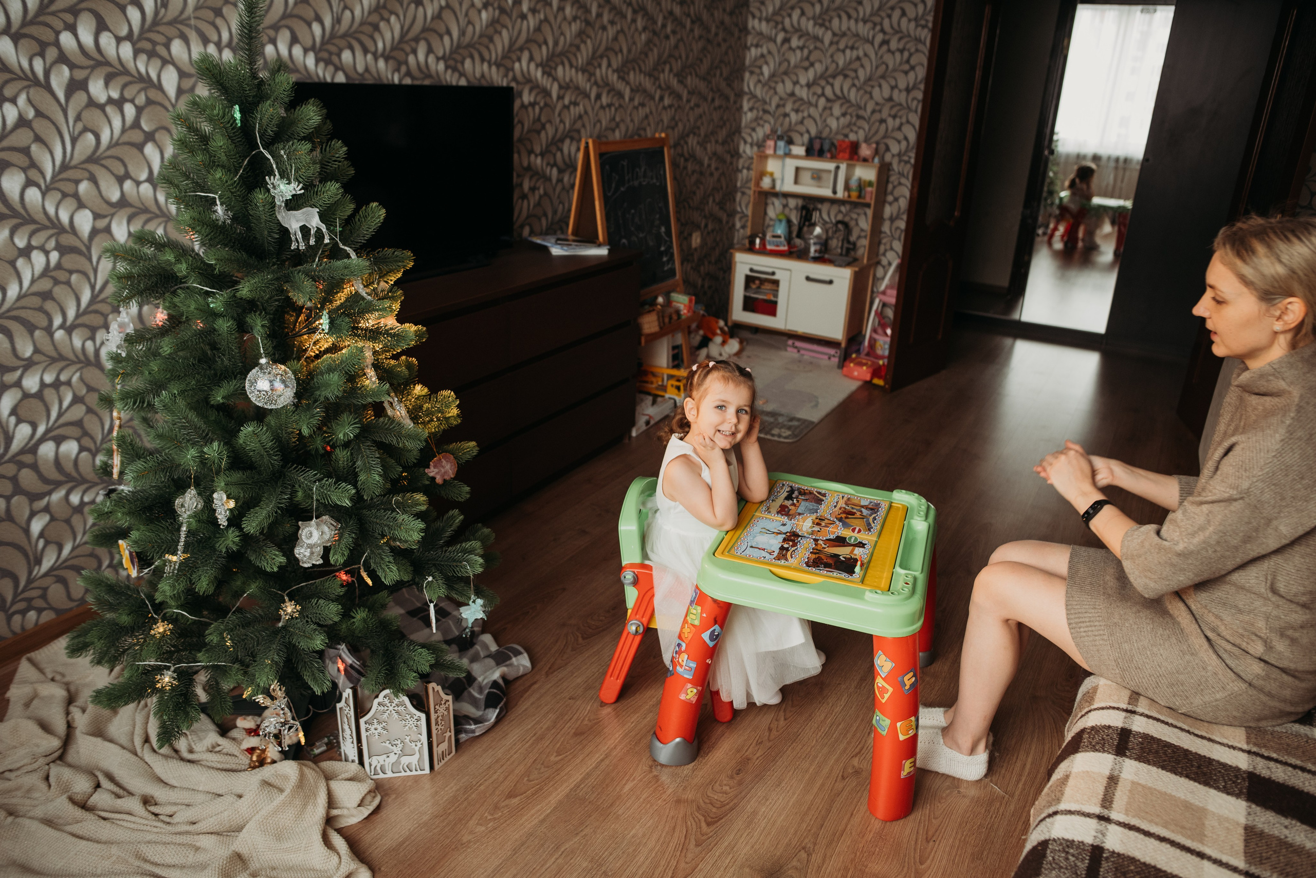 Домашний Новый год. Детский и семейный фотограф выпускной альбом Приморско-Ахтарск