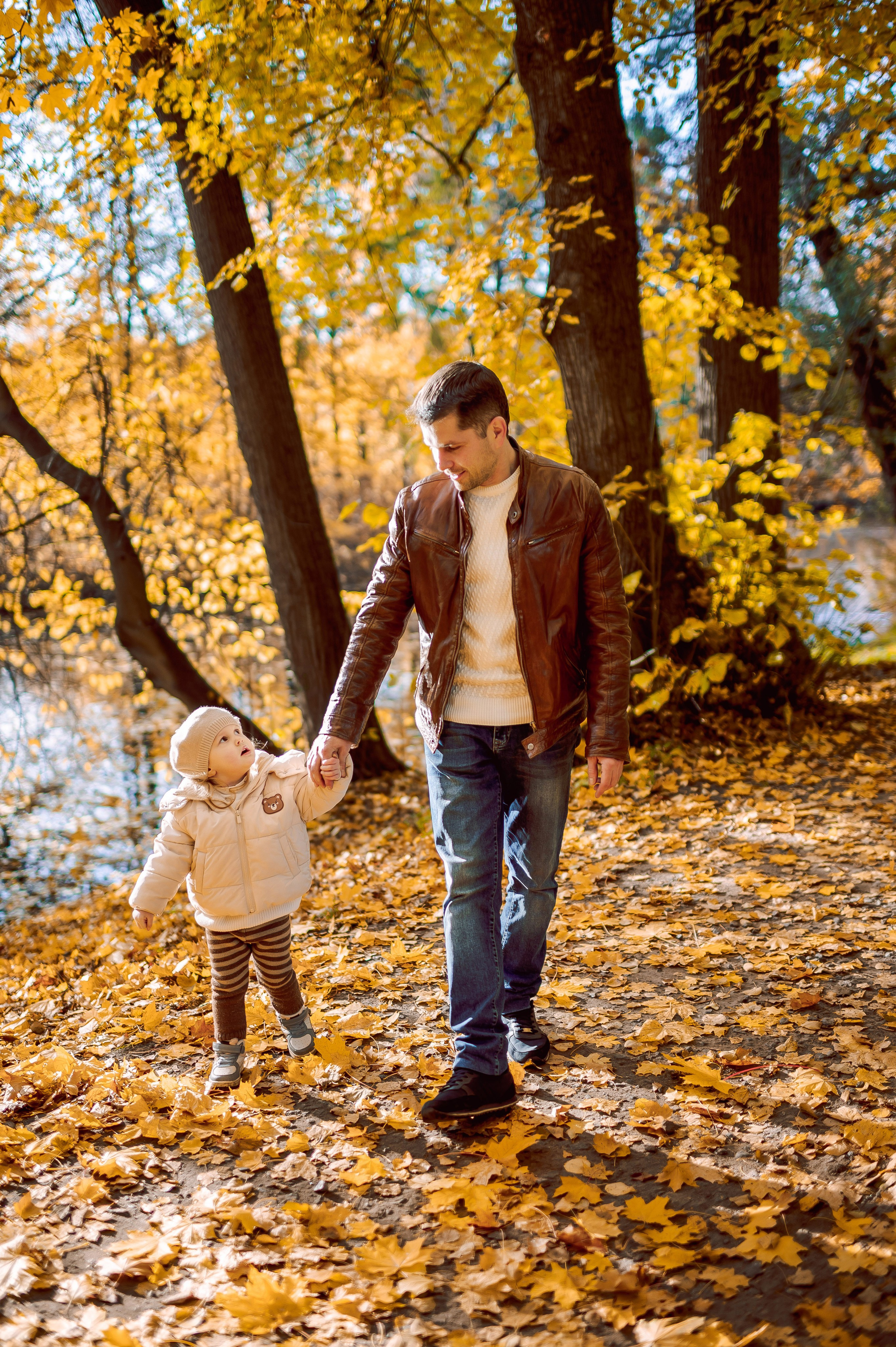 Осенняя семейная прогулка. Портретный, семейный и свадебный фотограф в Санкт-Петербурге и в Пушкине Ширяев Денис