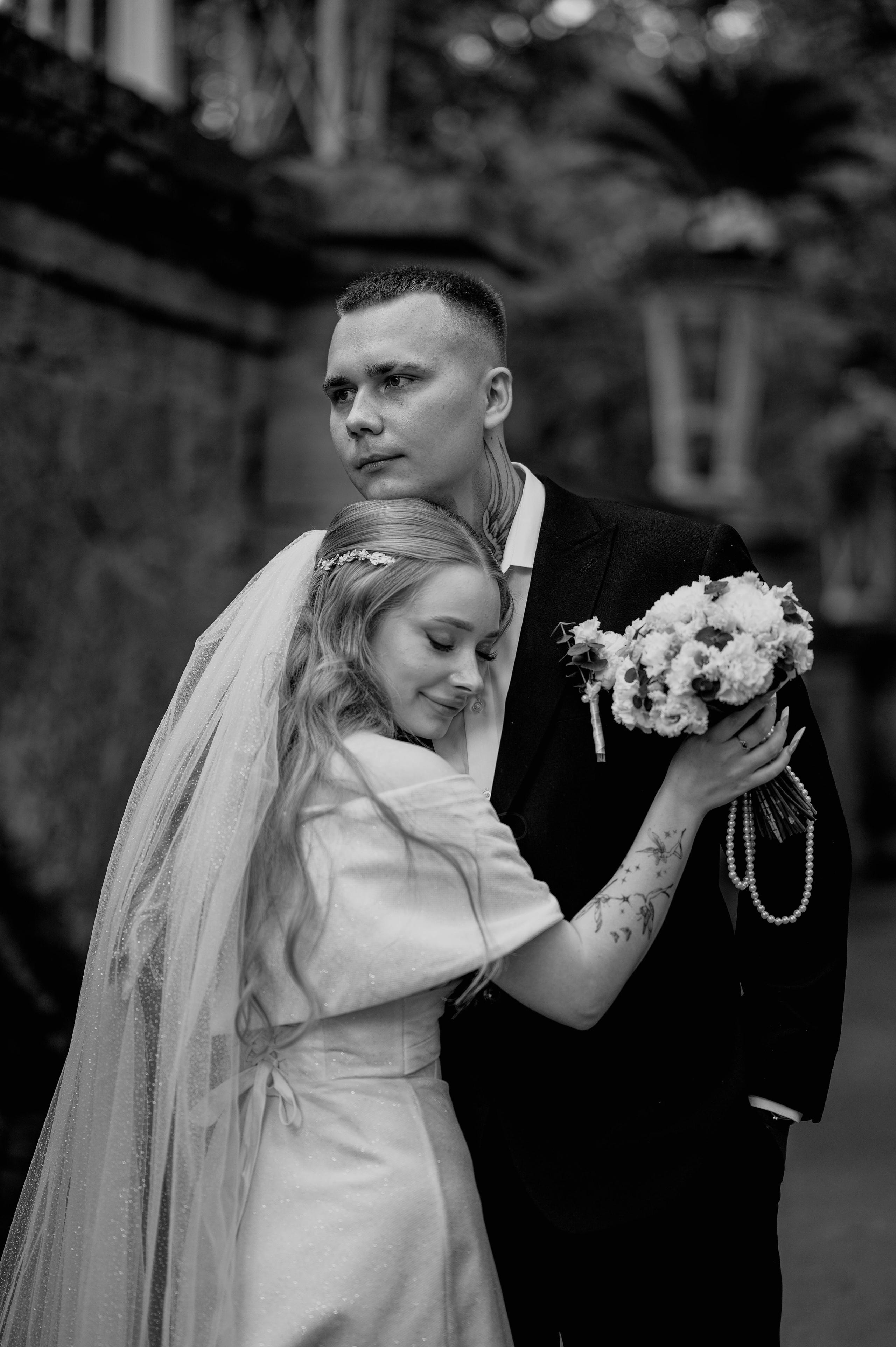 Виктория и Максим черно-белая серия. Портретный, семейный и свадебный фотограф в Санкт-Петербурге и в Москве Ширяев Денис